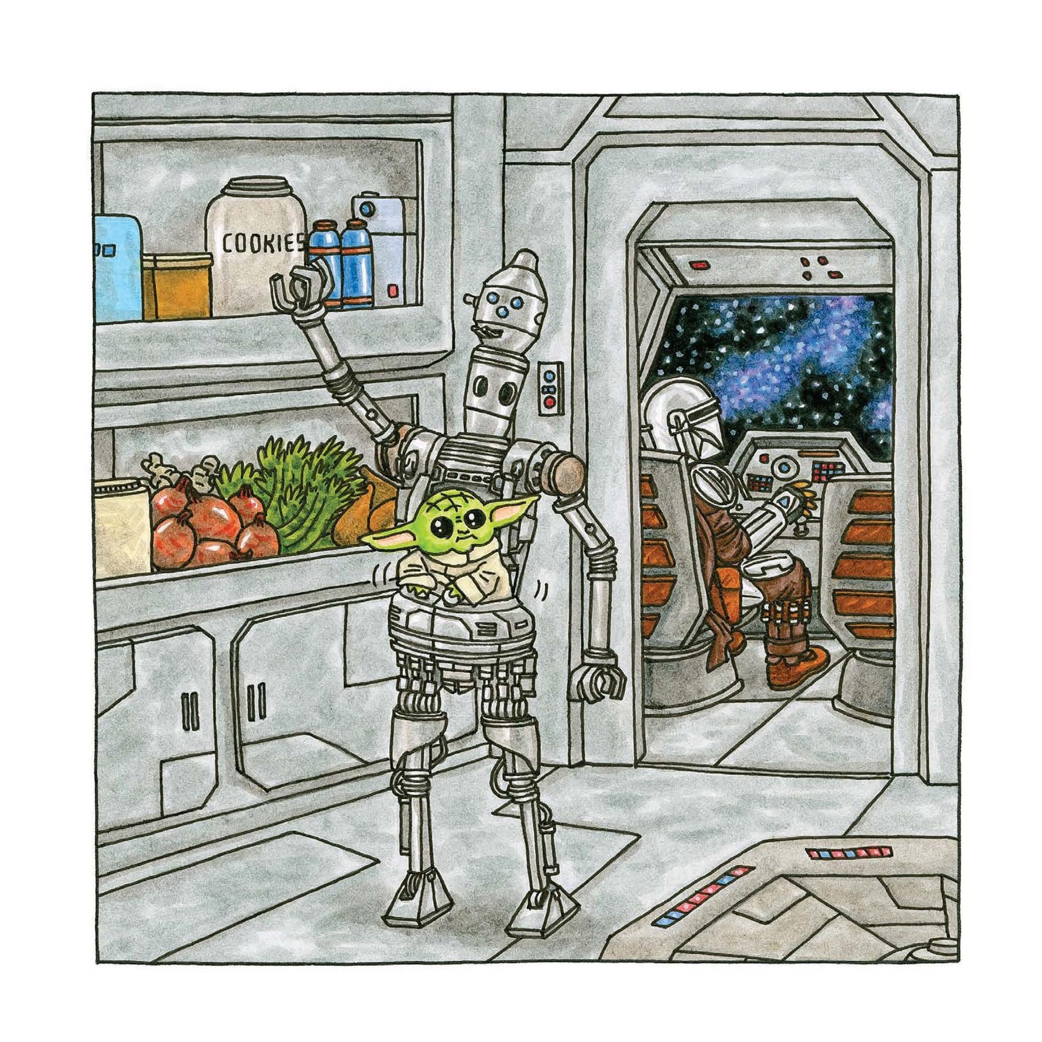 The Mandalorian And Child 2026 Wall Calendar - Online Only