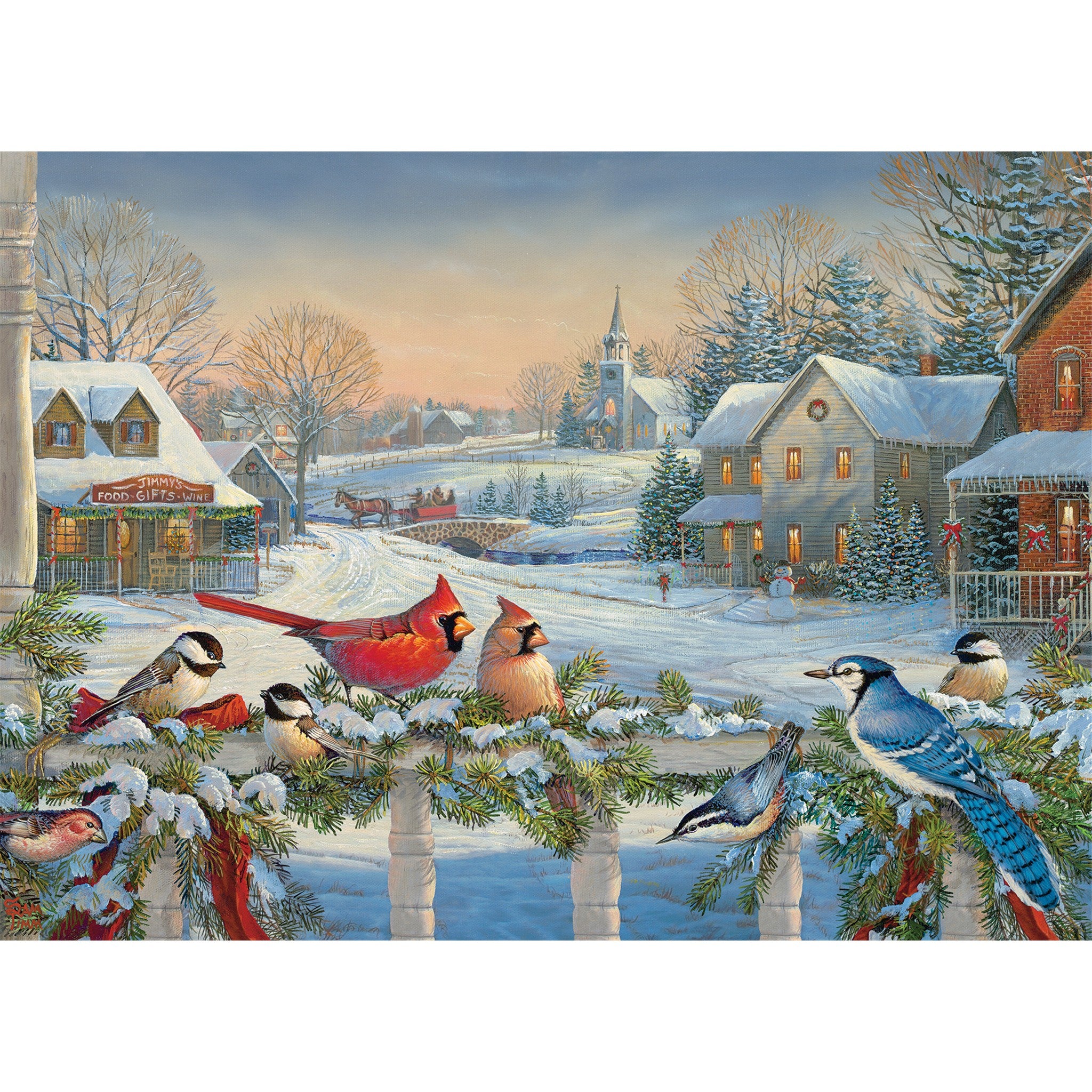 Bird Boughs 1000 Exclusive Piece Puzzle
