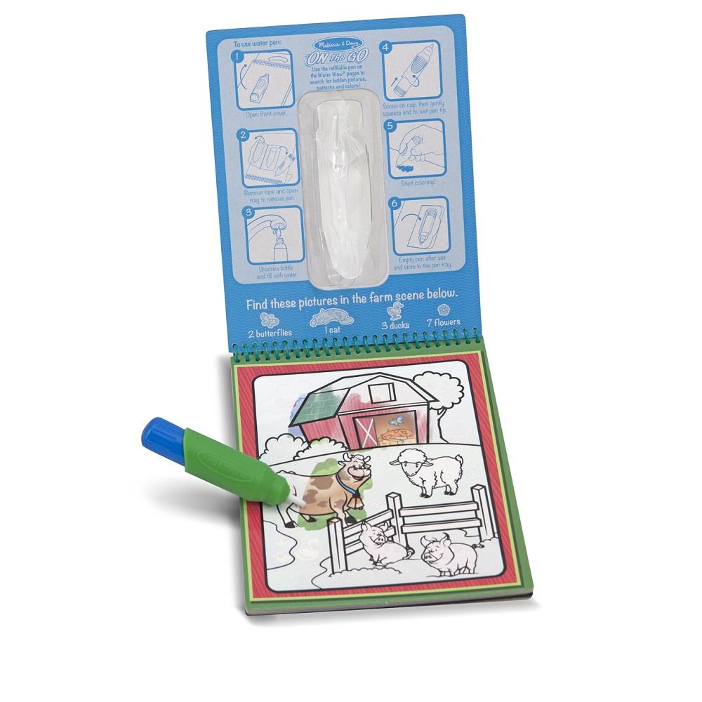 Water Wow Animals Water Colouring Book