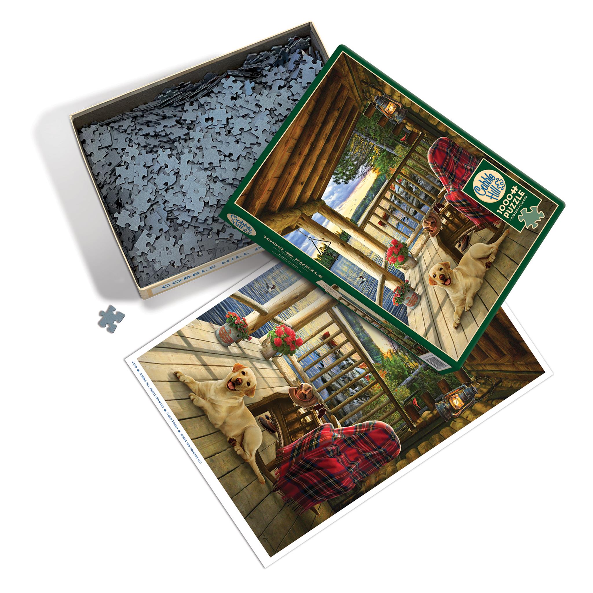 Cabin Porch 1000 Piece Puzzle
