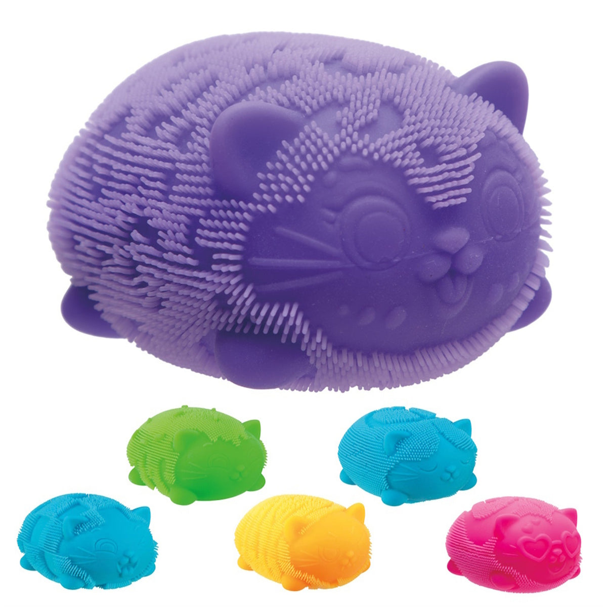 Wild Cats Fuzz Ball Needoh Assorted Colour