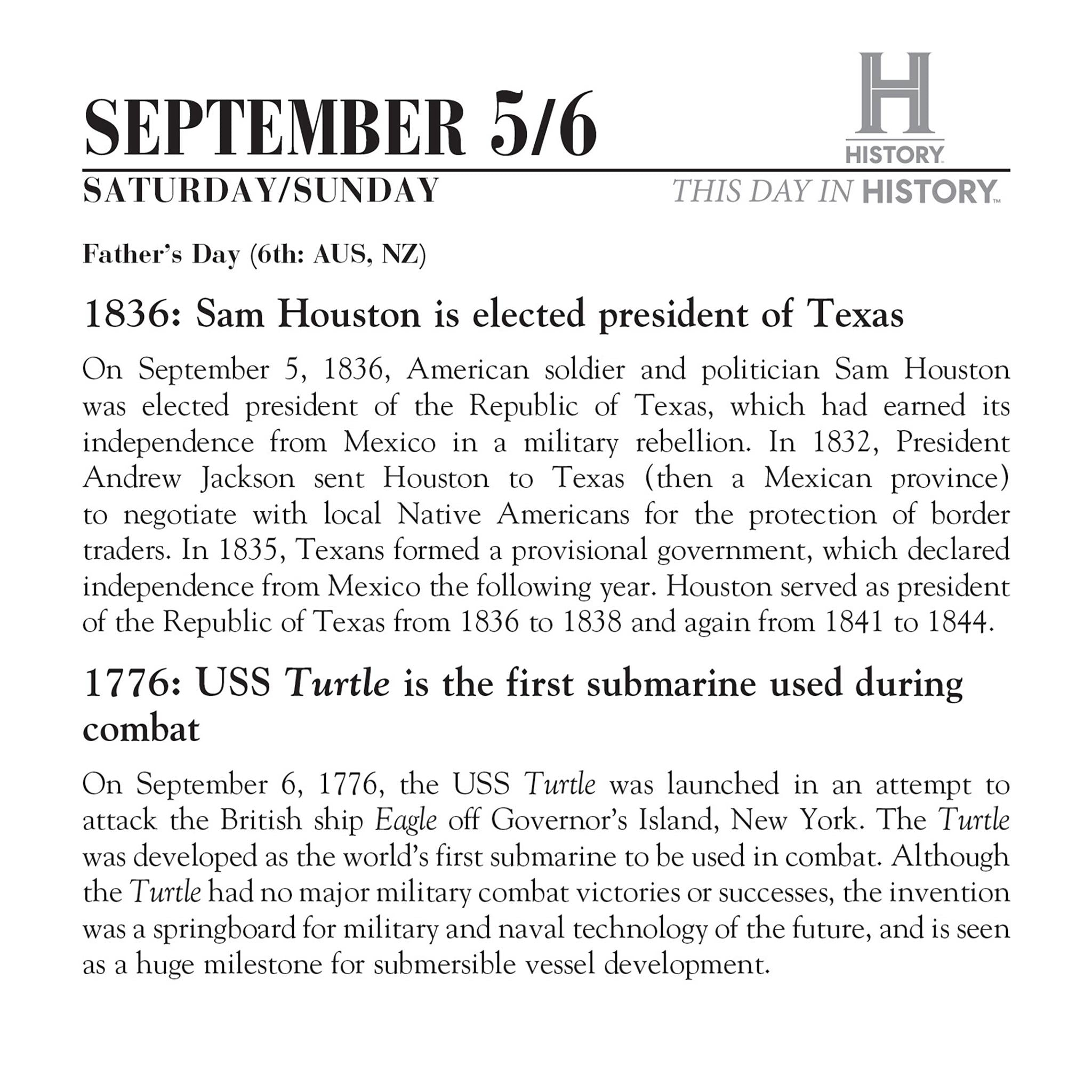 This Day In History 2026 Box Calendar
