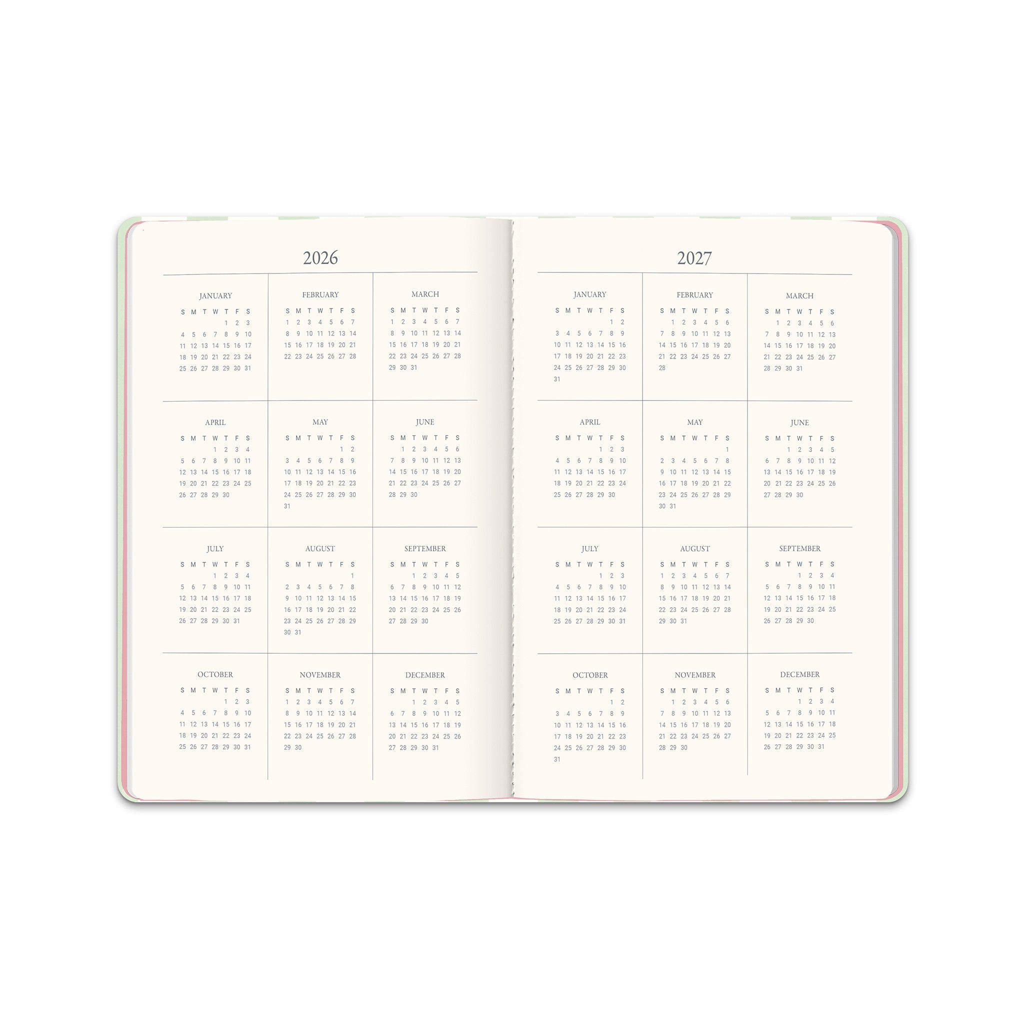 Cabana Blooms 2026-2027 Engagement Calendar