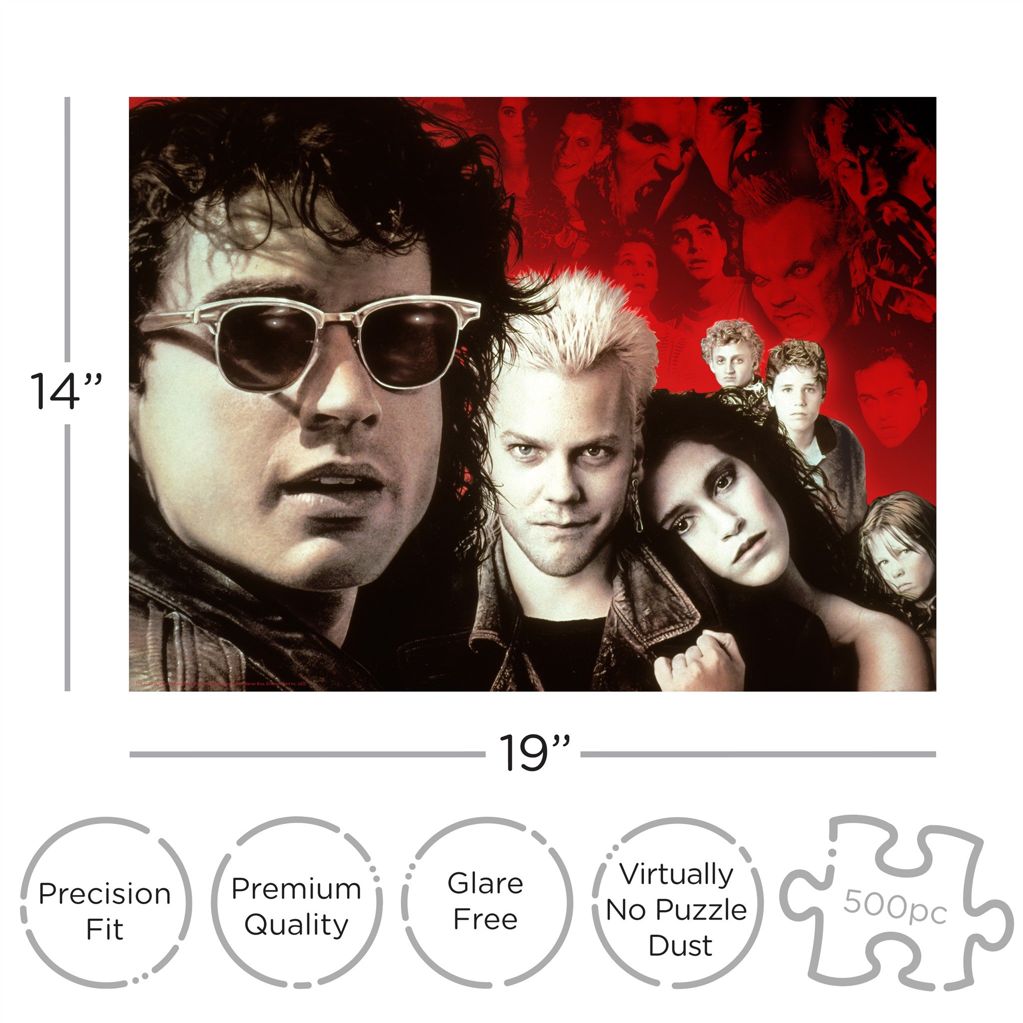 The Lost Boys Coffin 500 Piece Puzzle
