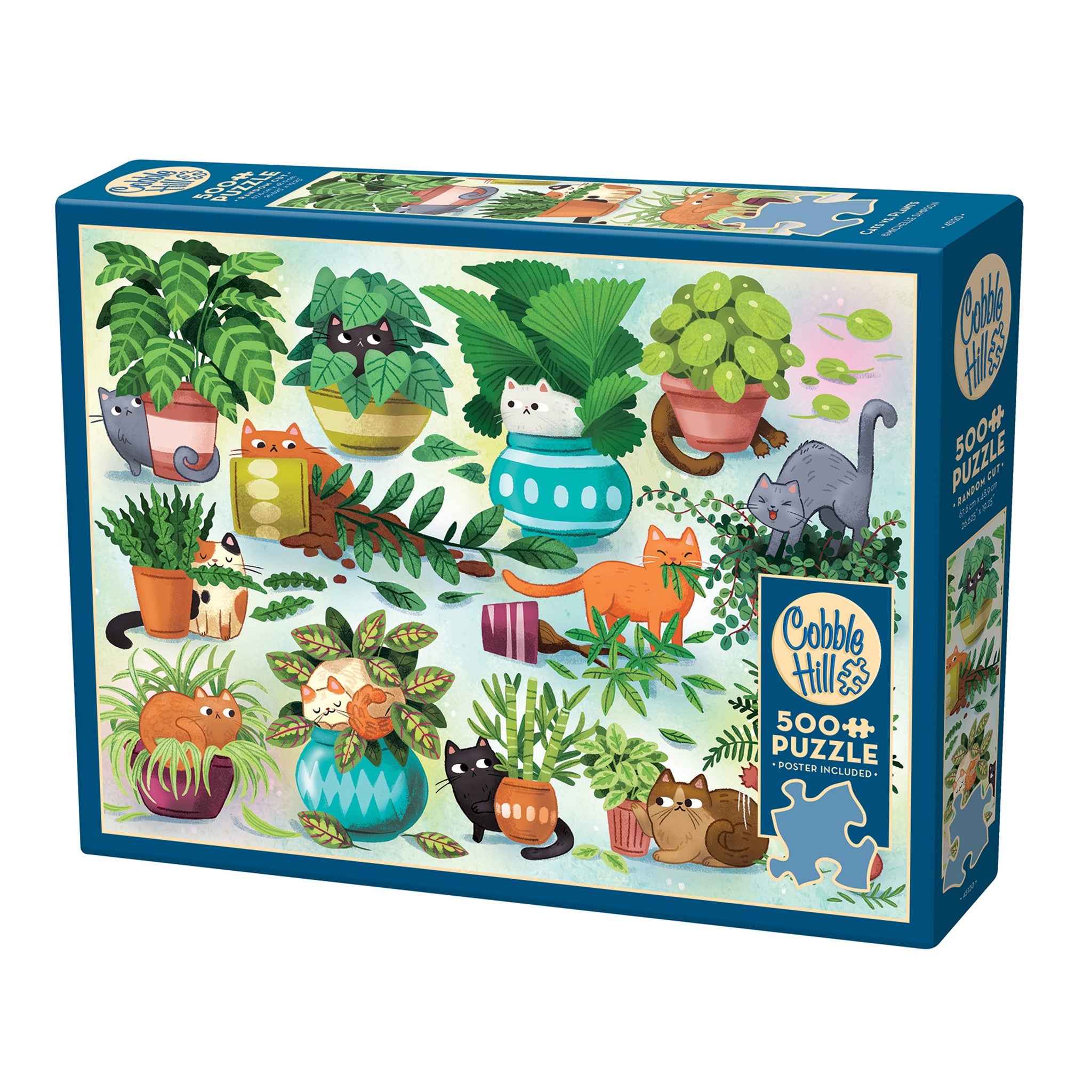 Cats vs. Plants 500 Piece Puzzle