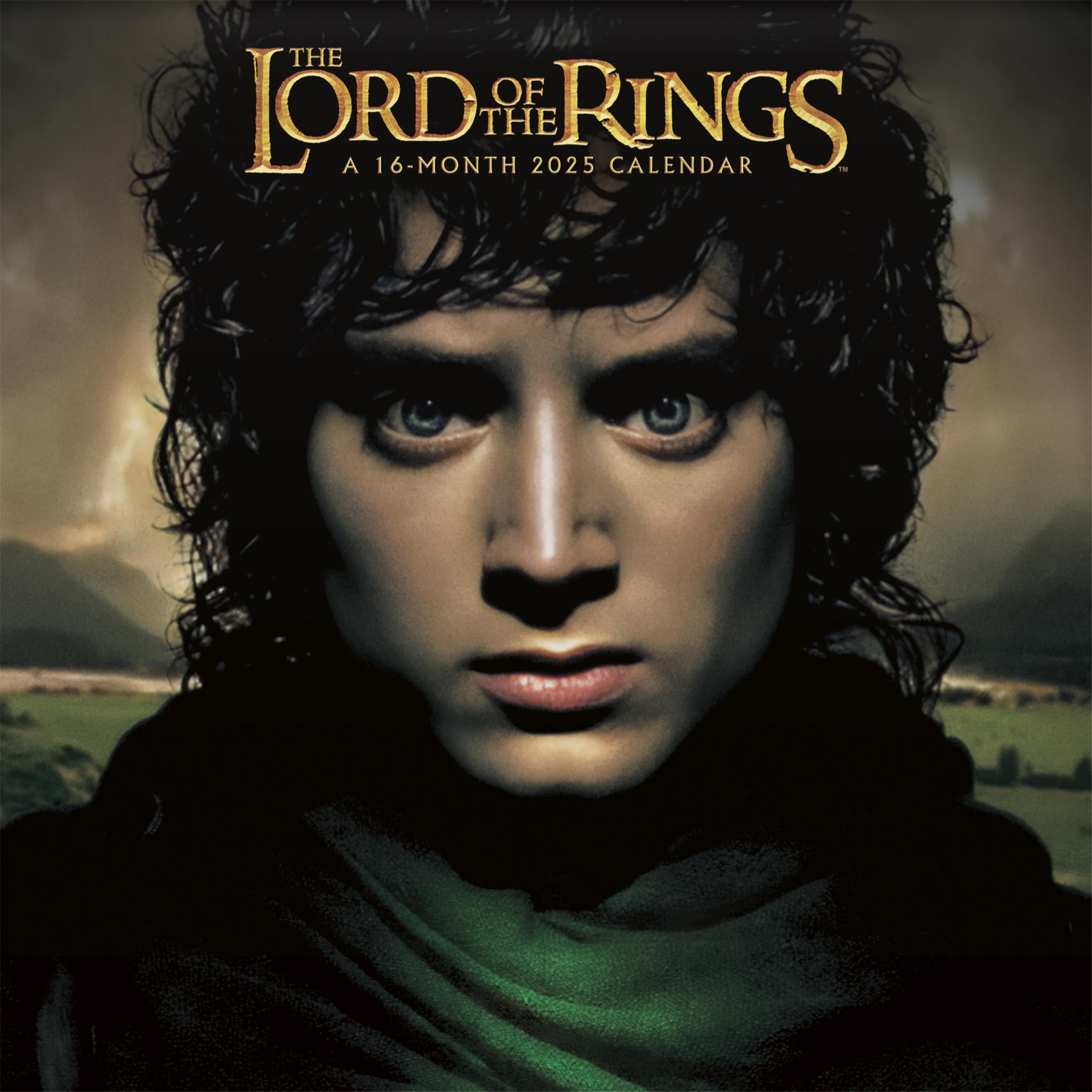 Lord Of The Rings Wall 2025 Calendar