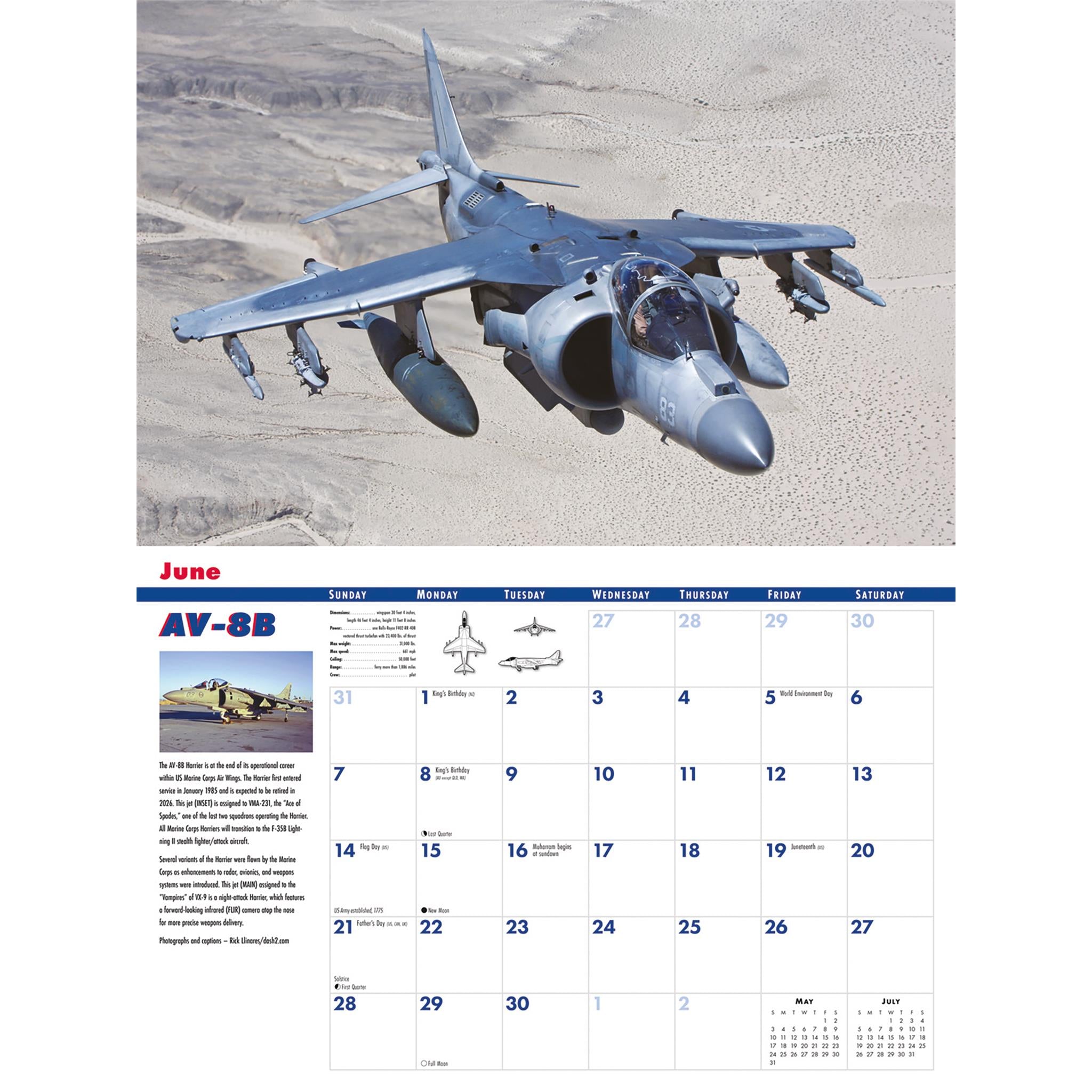 Above And Beyond Deluxe 2026 Wall Calendar