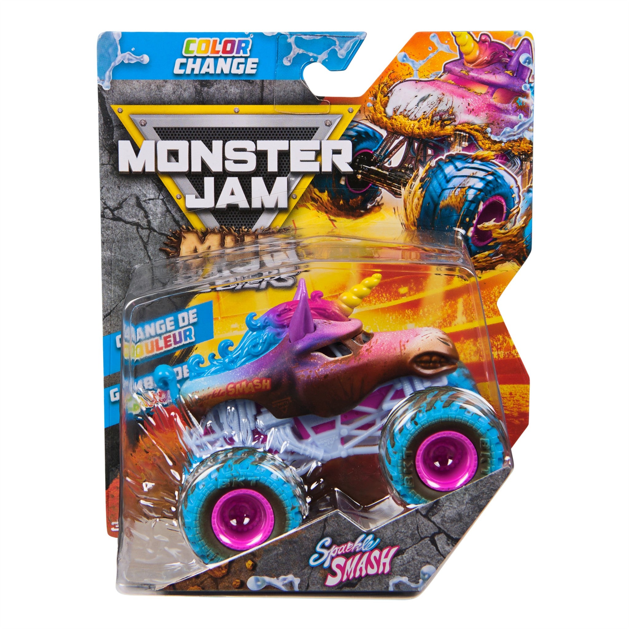 Mud Slingers Monster Jam 1:64 Assorted Vehicles