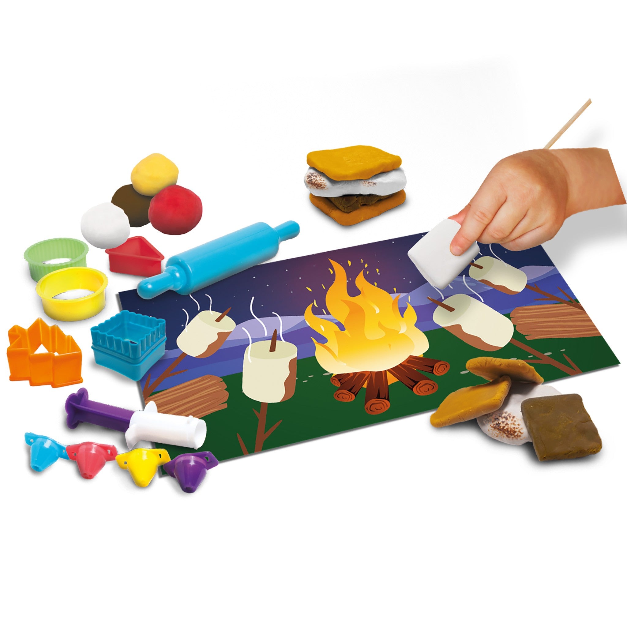 S'Mores Camping Kit Tutti Frutti Lunchbag