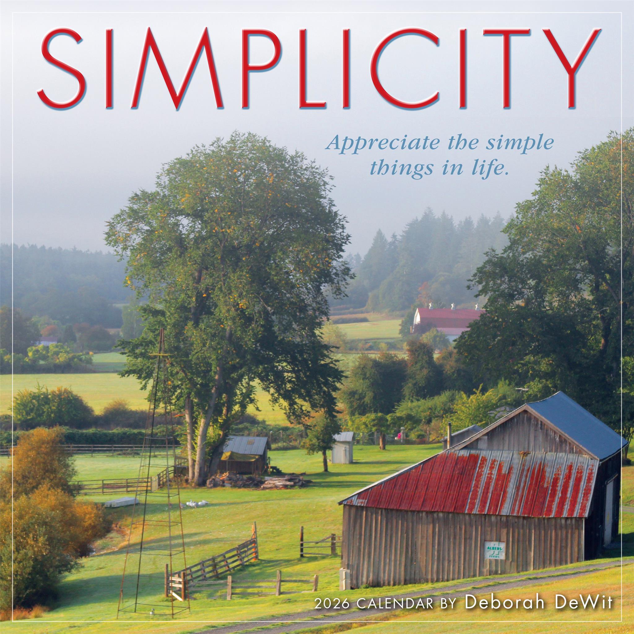 Simplicity 2026 Mini Calendar - Online Only