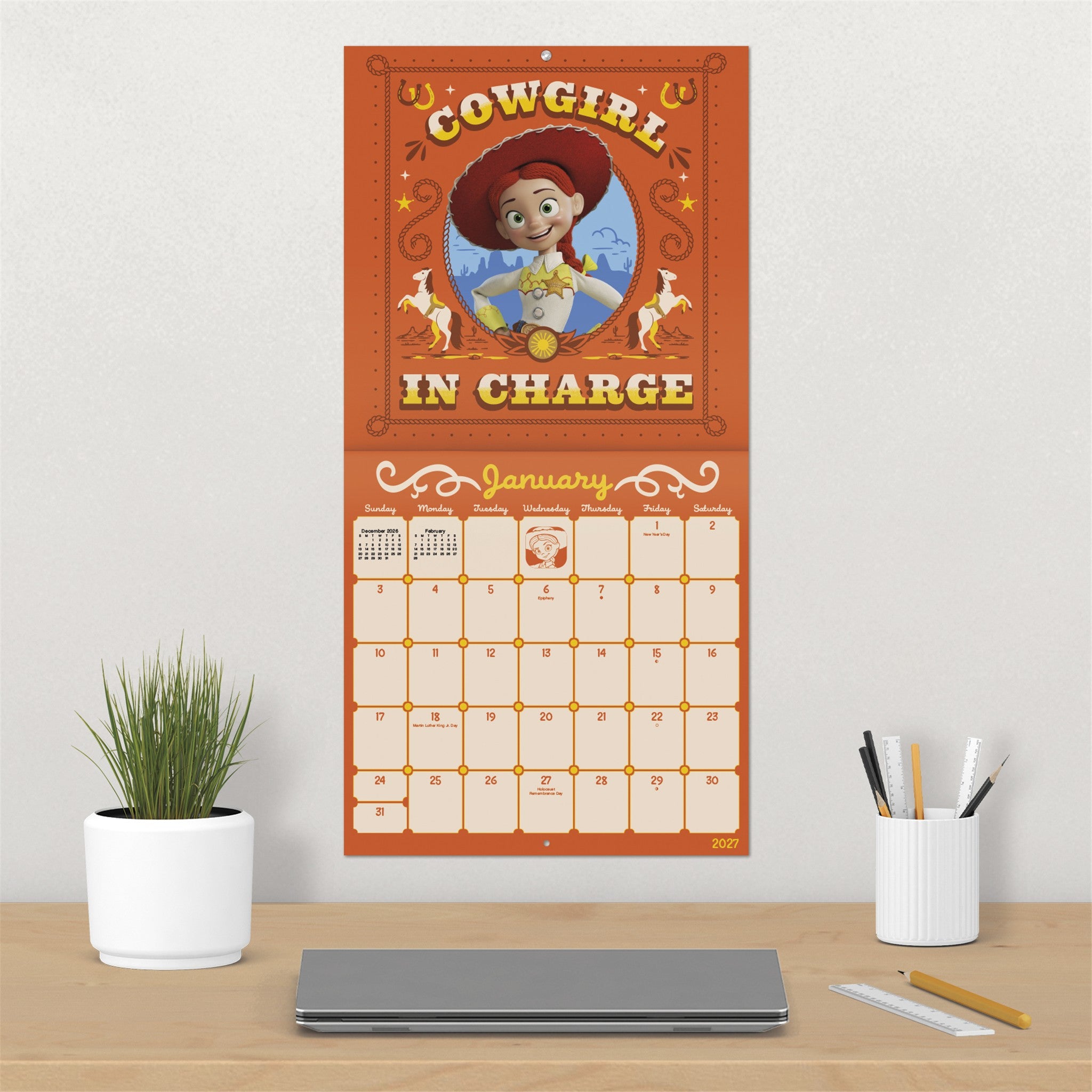 Toy Story 5 2027 Wall Calendar