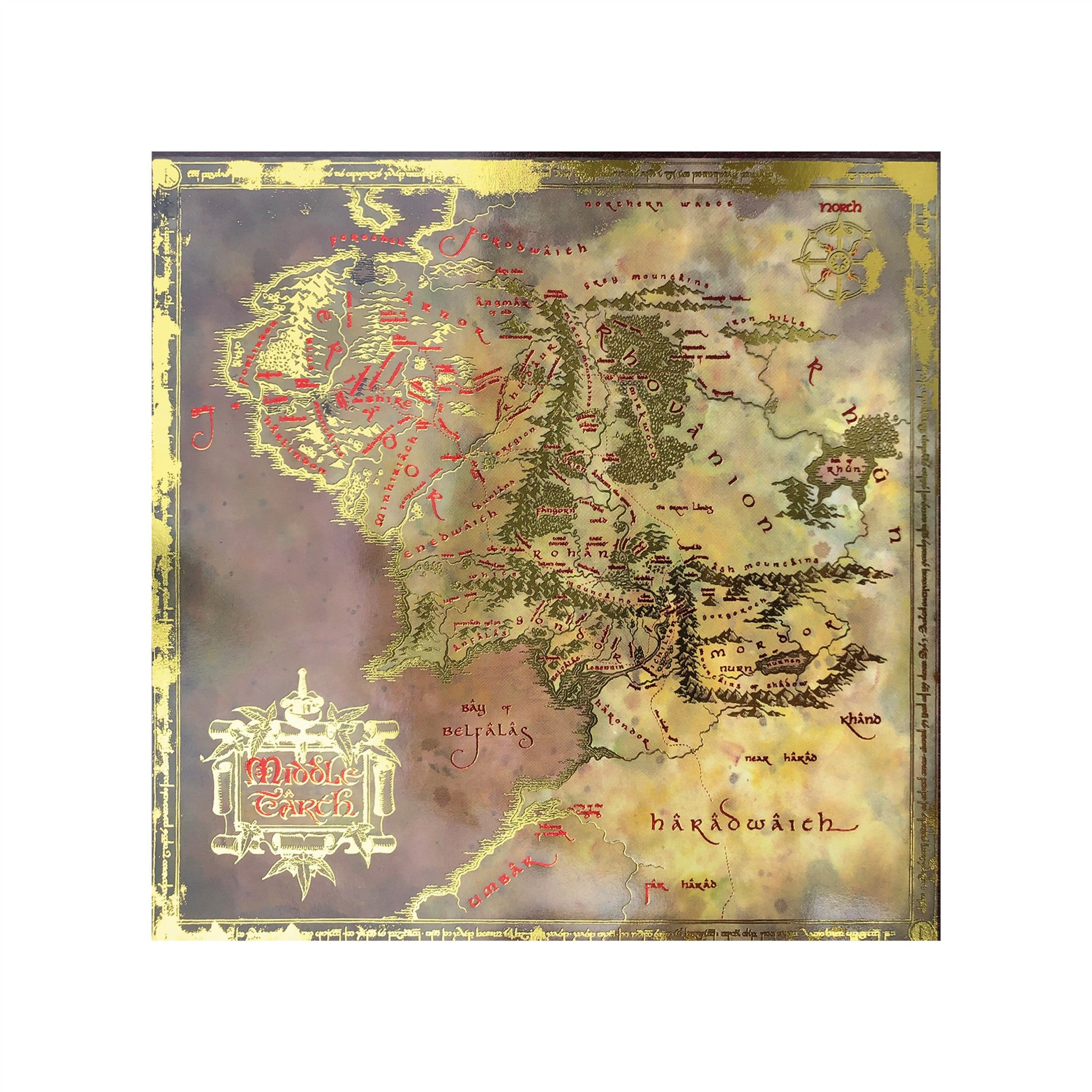 Lord of the Rings Heat Stamp 1000 Piece Puzzle