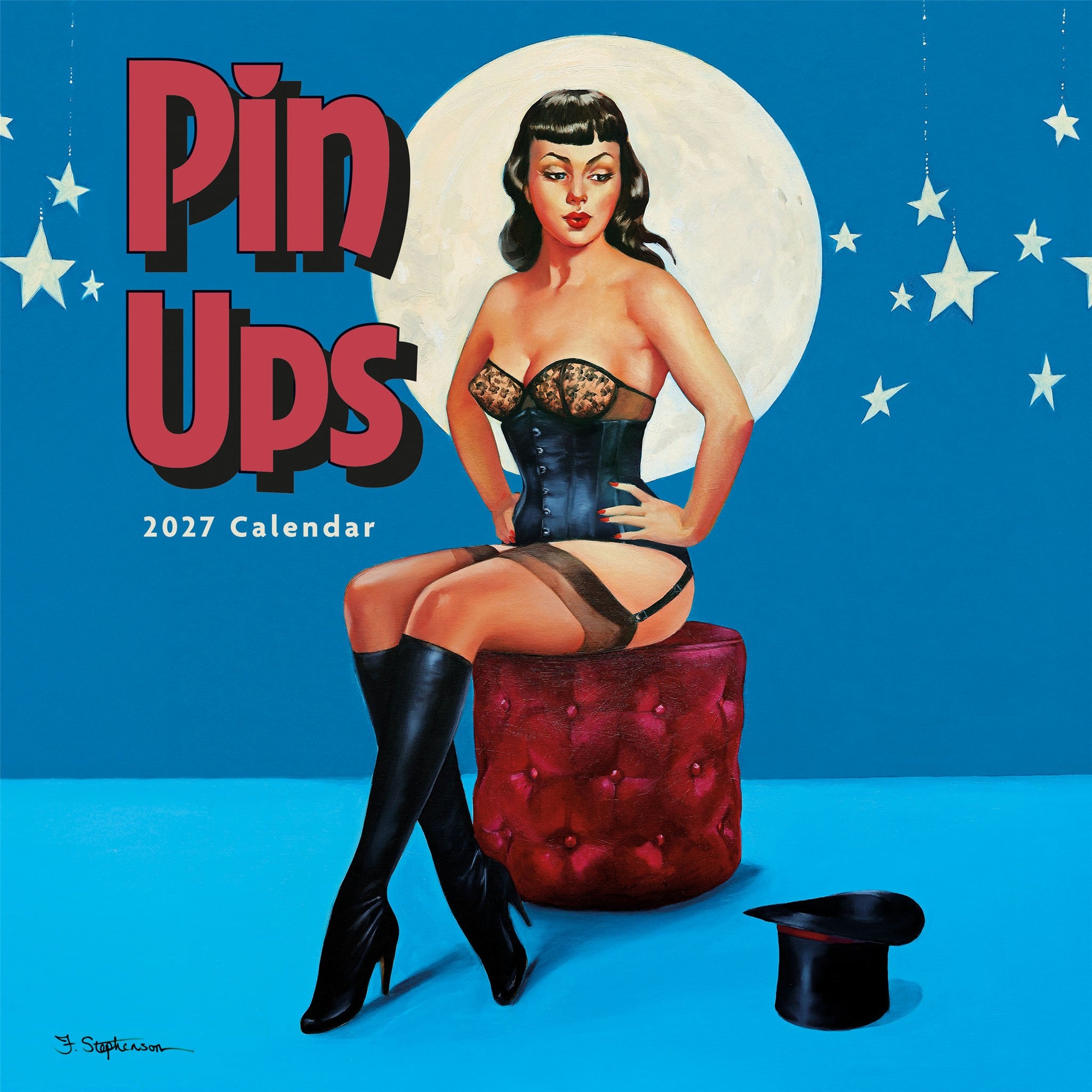 Pin Ups 2027 Wall Calendar
