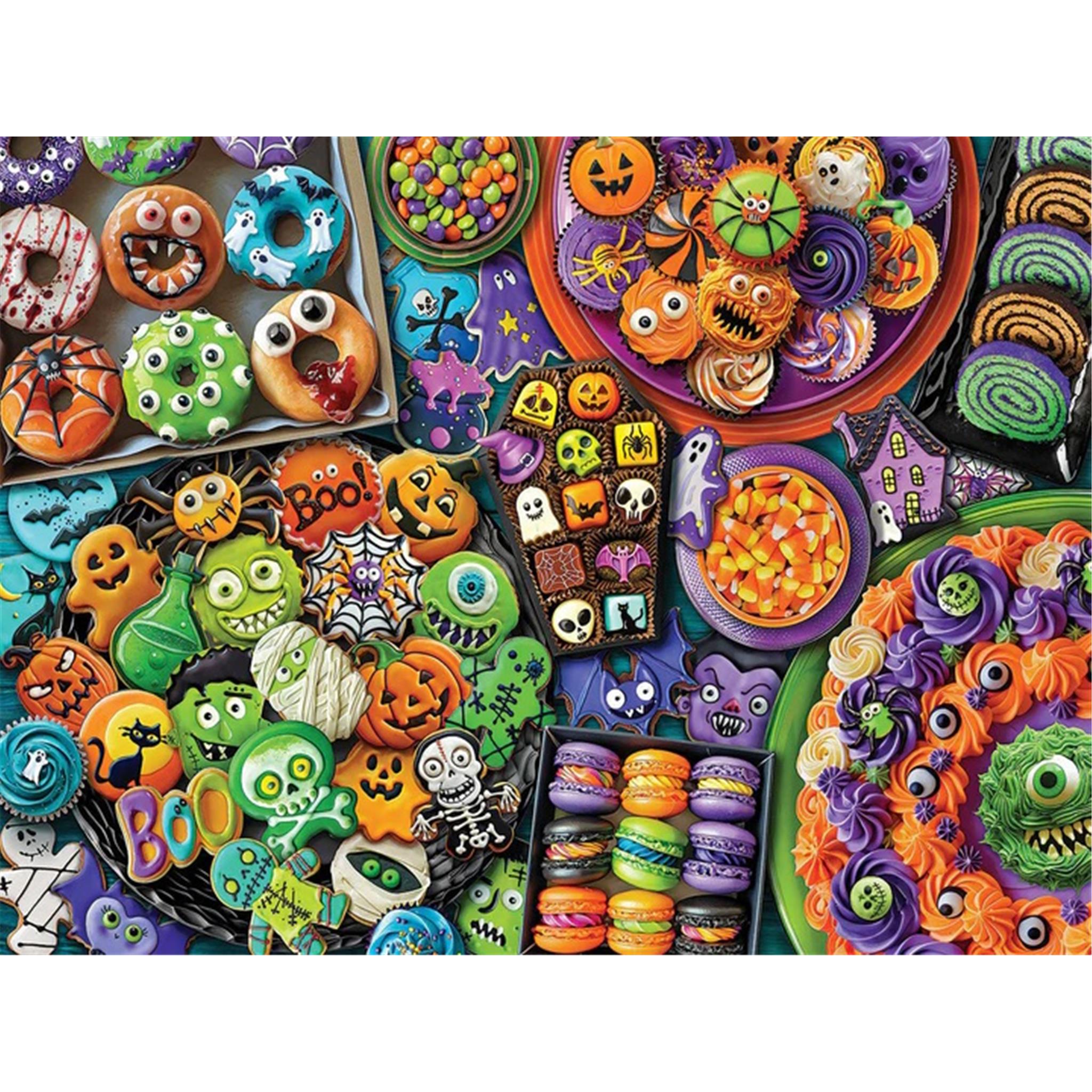 White Mountain Puzzles Halloween Fun 500 Piece Puzzle