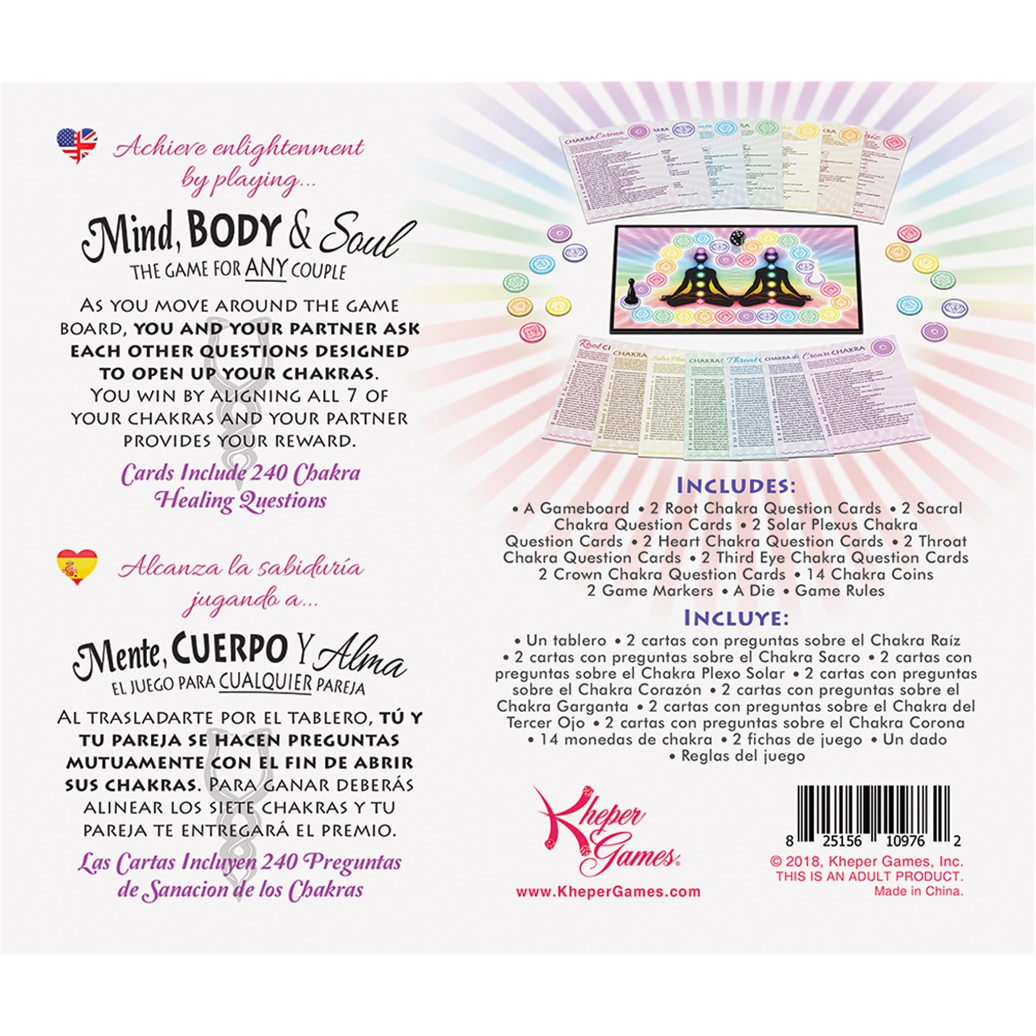 825156109762 Mind Body and Soul Kheper Games - Calendar Club