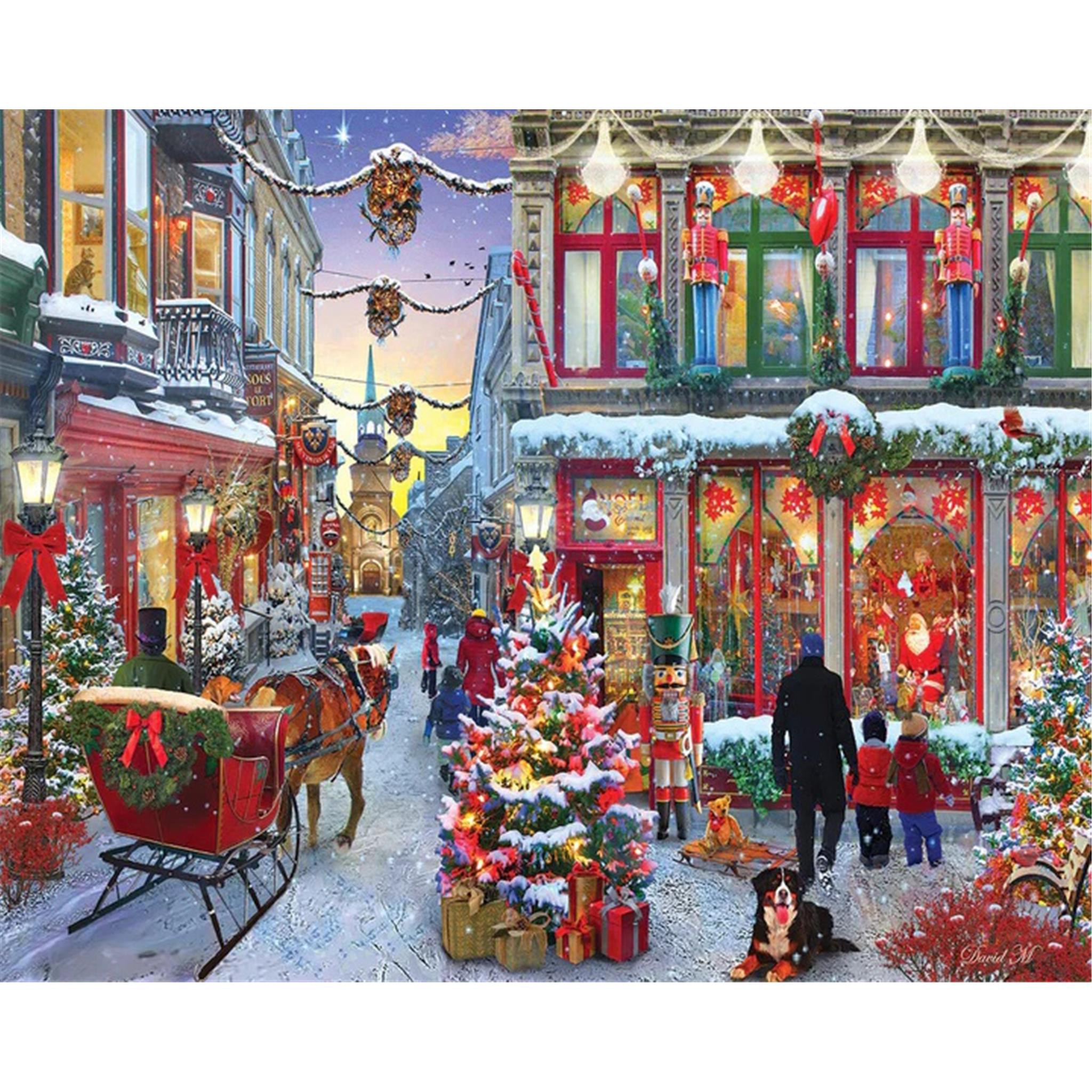 White Mountain Puzzles Joy of Christmas 1000 Piece Puzzle