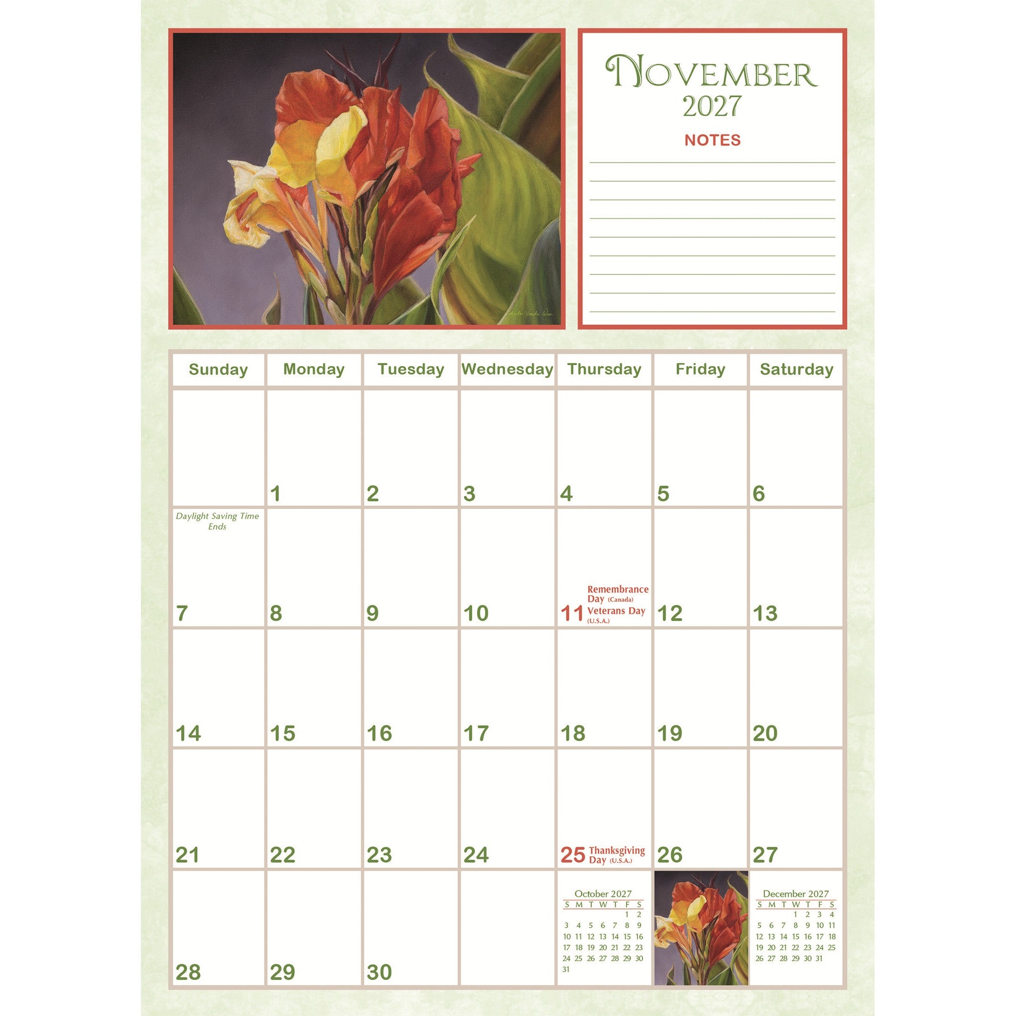 Beauty In Bloom 2027 Pocket Planner - Online Only
