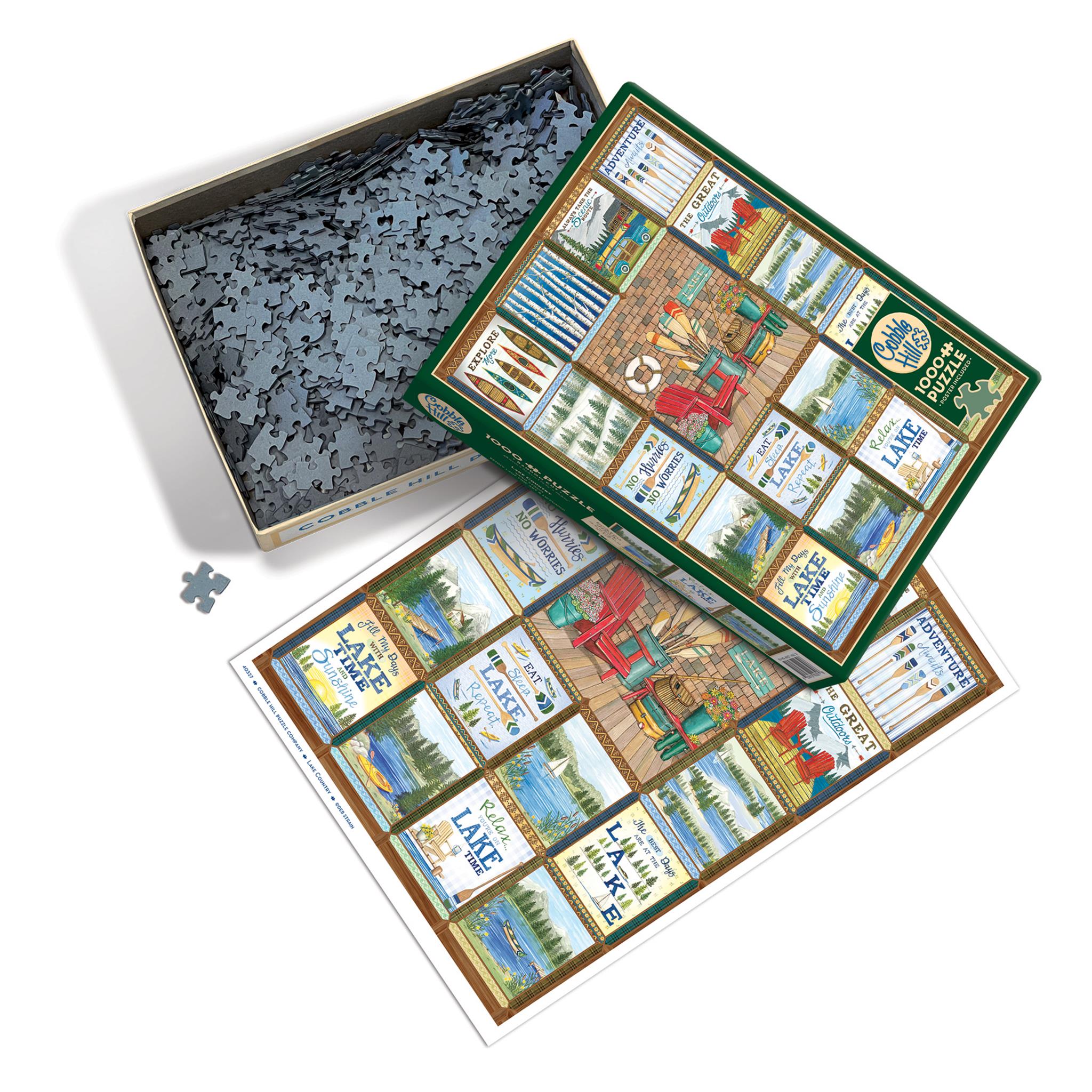 Lake Country 1000 Piece Puzzle