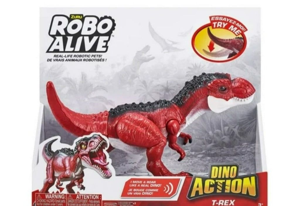 Raptor Robotic Robo Alive Series 1 Assorted Green and Red