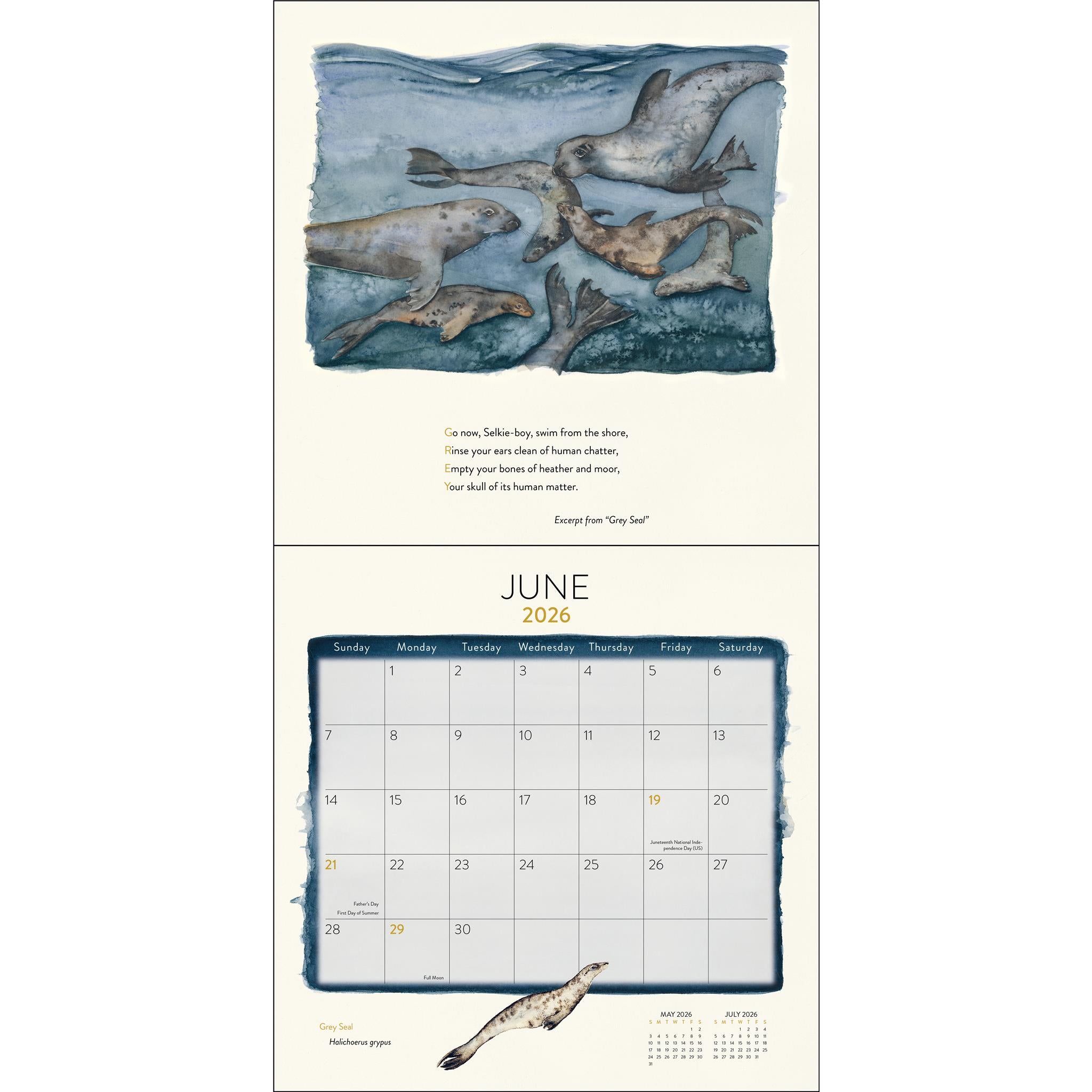 Lost Spells 2026 Wall Calendar- Online Only