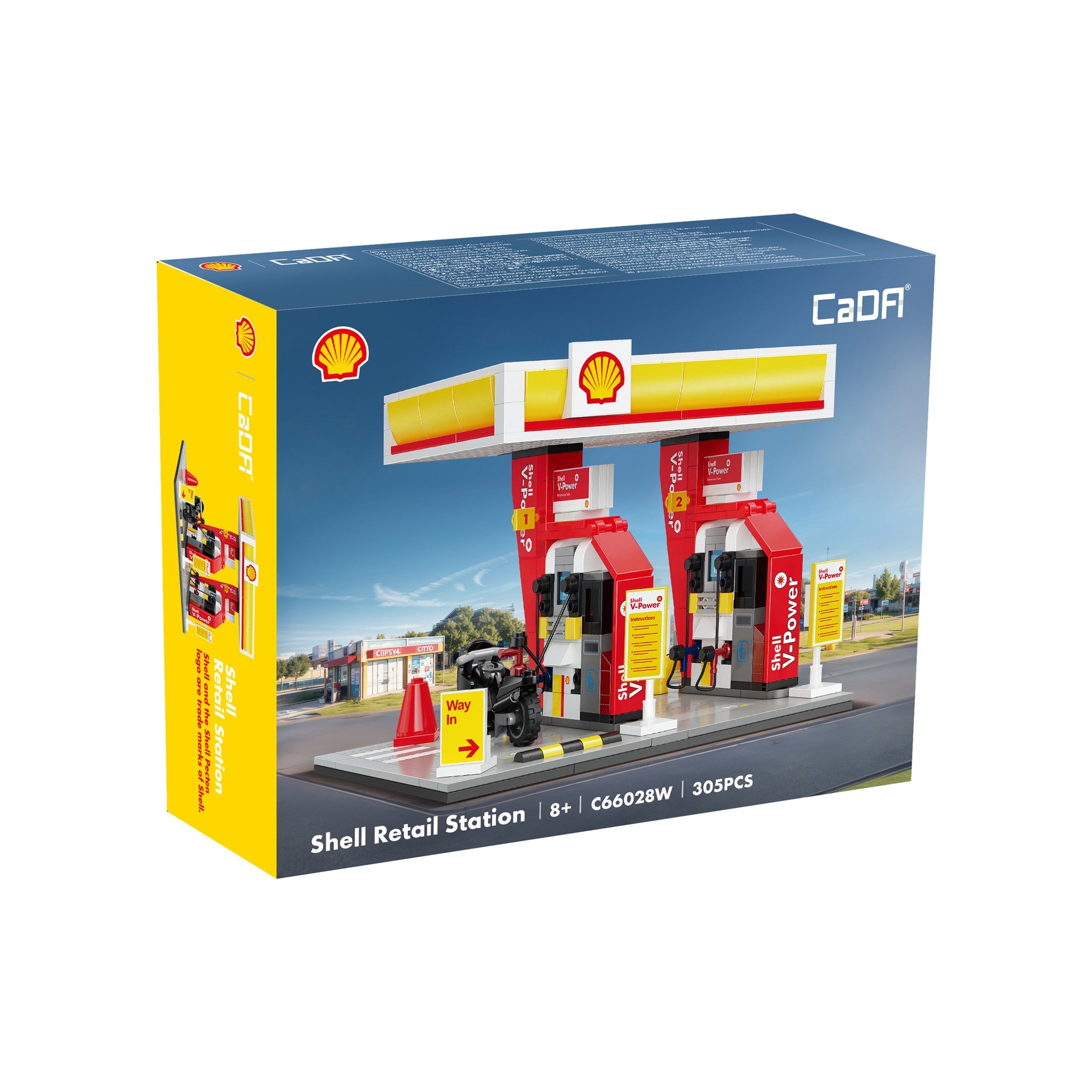 Shell Retail Station 305 Pieces