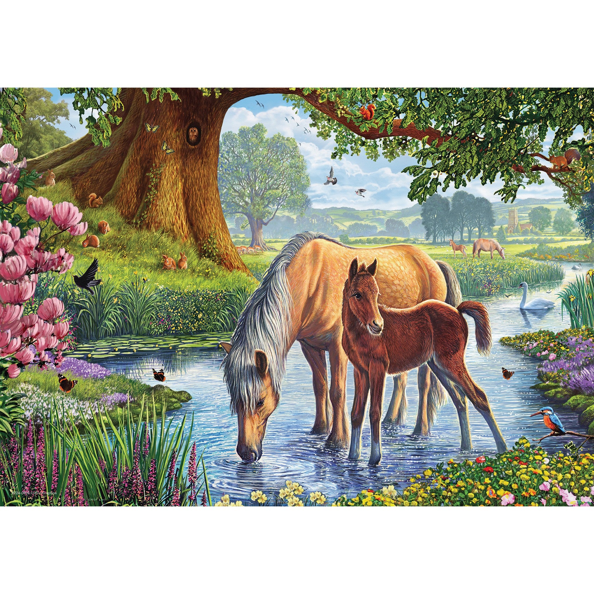 The Fell Ponies 24 Piece Puzzle