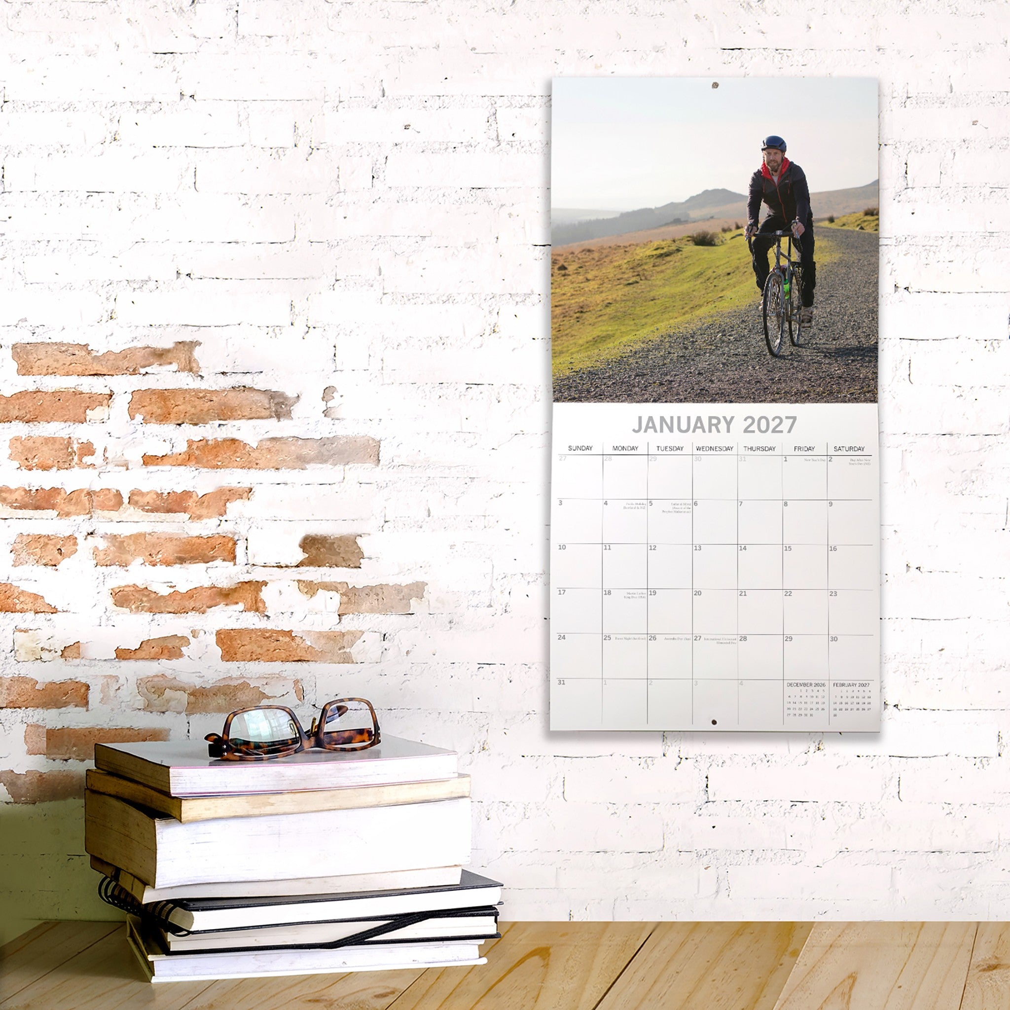 Cycling 2027 Wall Calendar