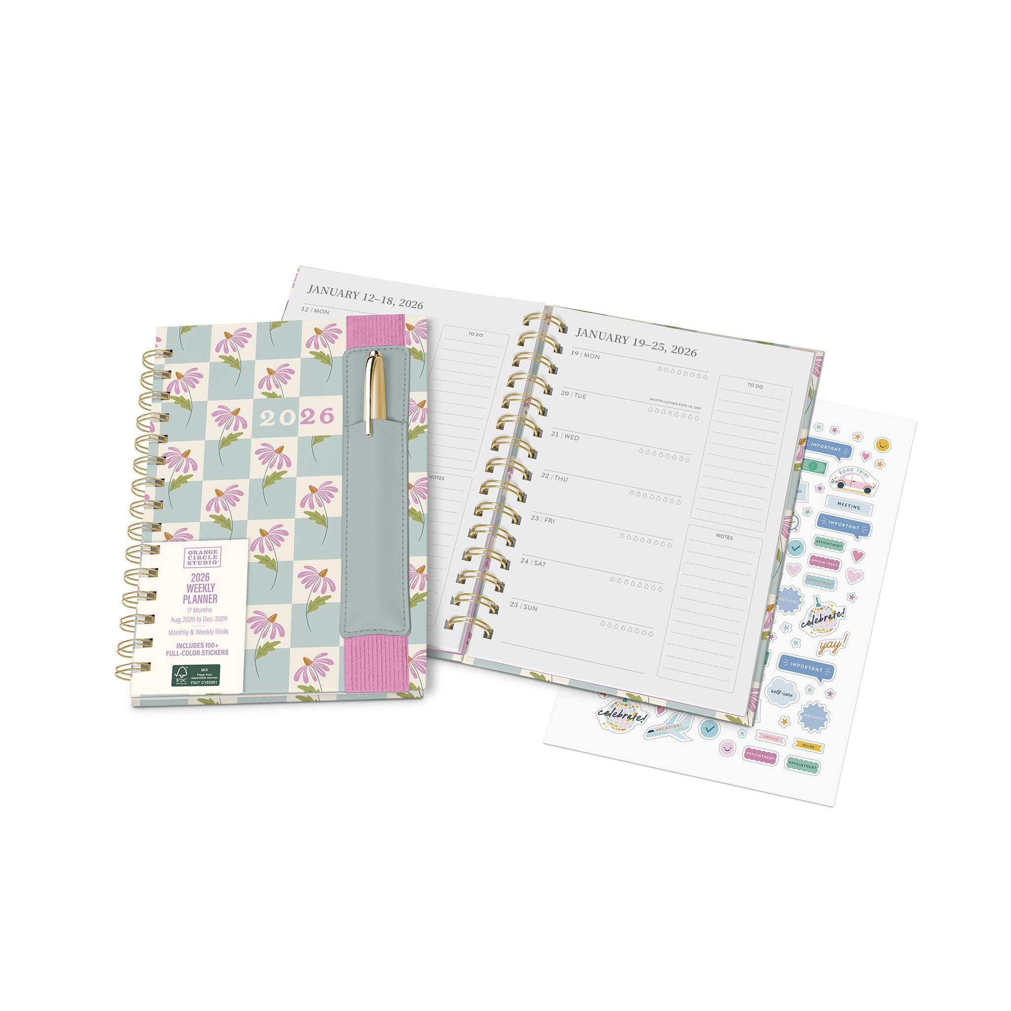 Coneflower Corner Oliver 2025-2026 Engagement Calendar