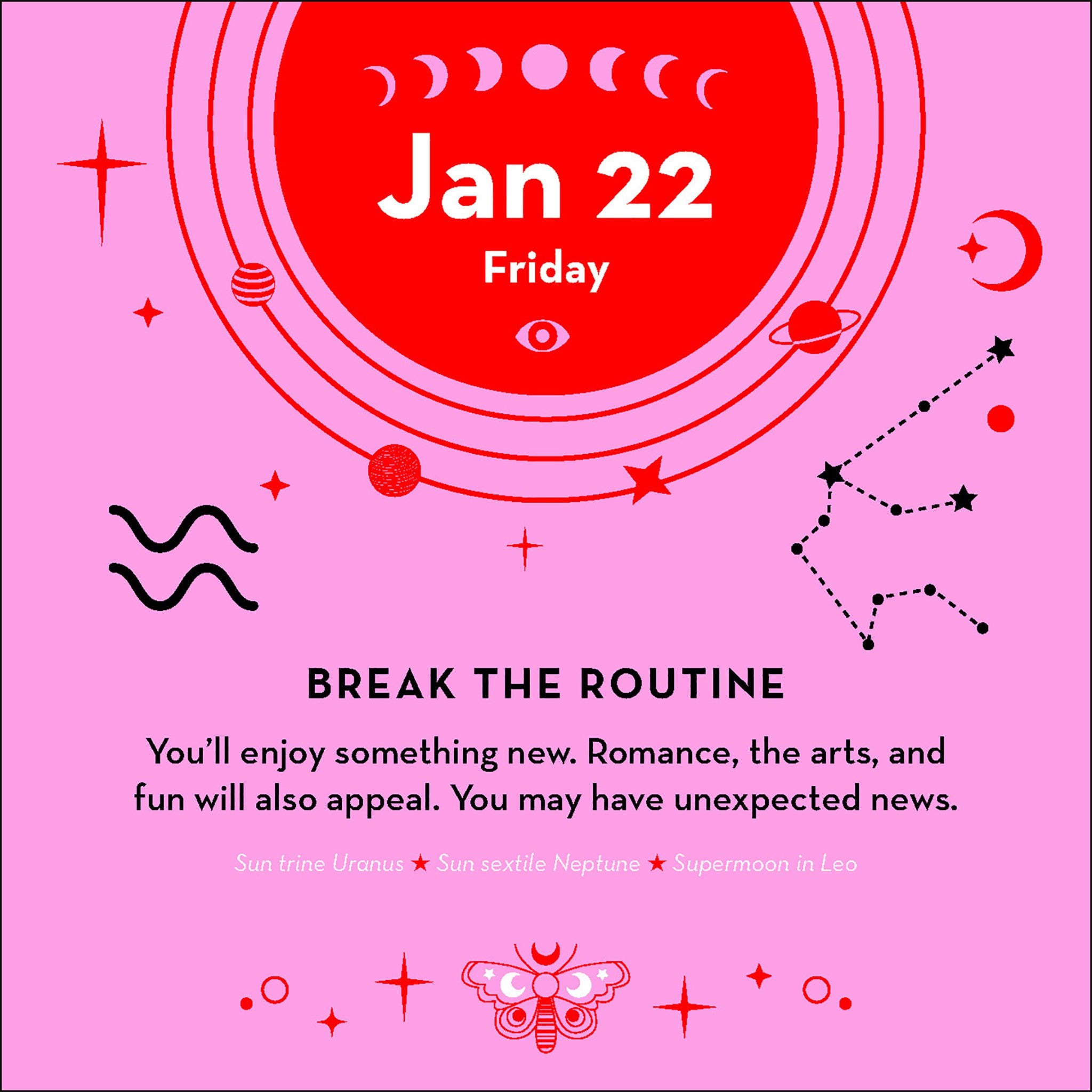 Astrology 2027 Box Calendar