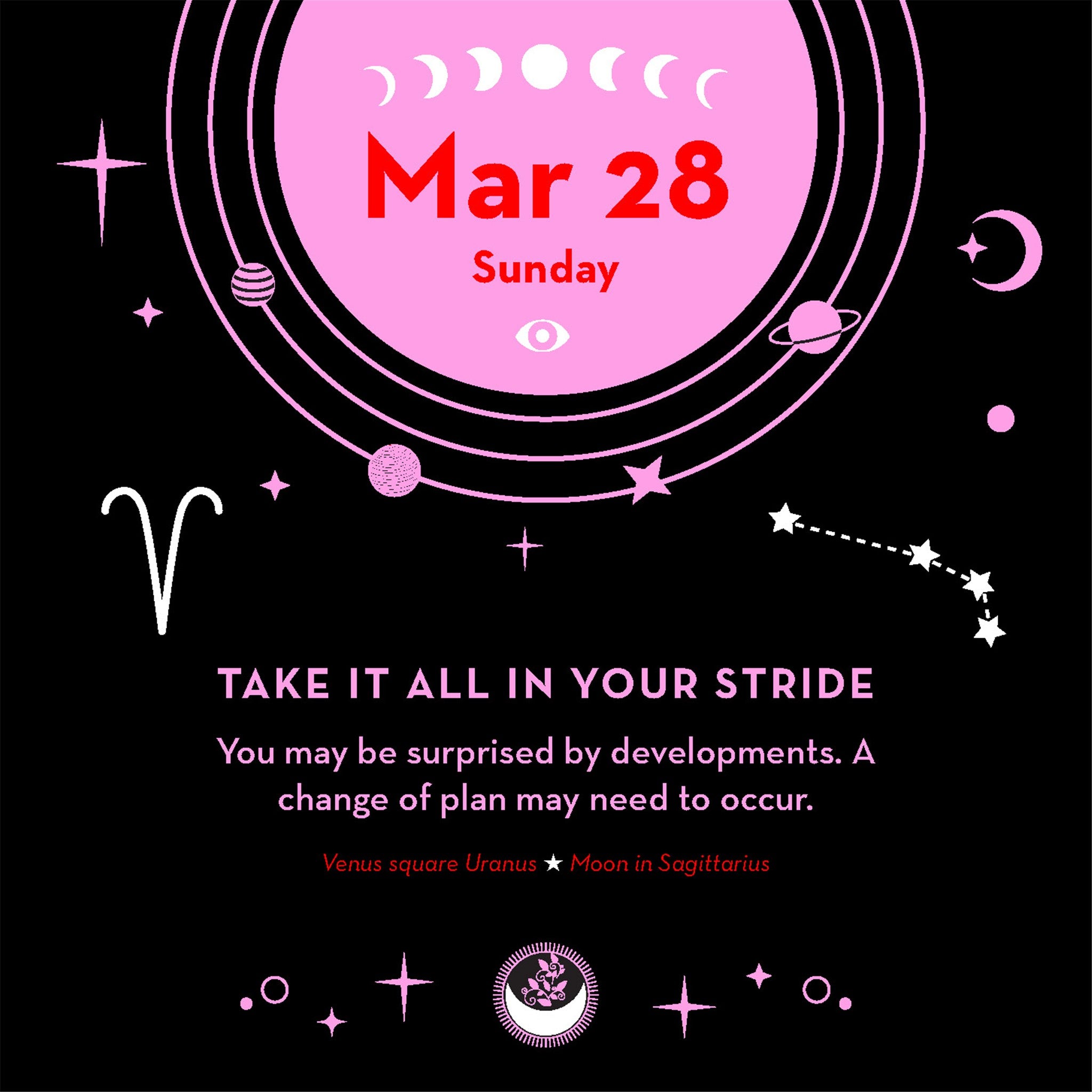 Astrology 2027 Box Calendar