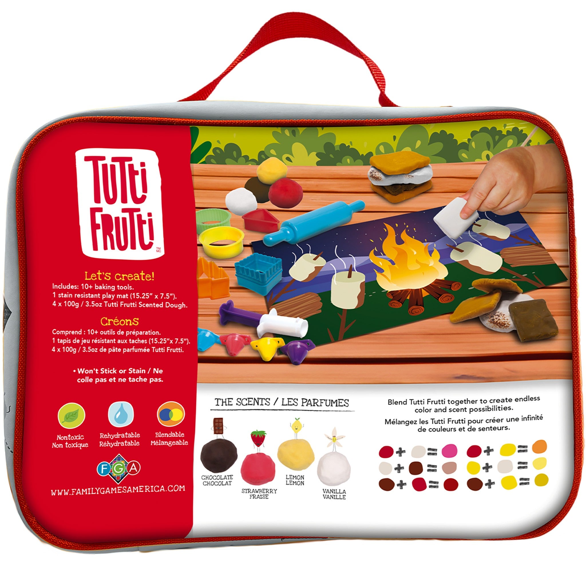 S'Mores Camping Kit Tutti Frutti Lunchbag