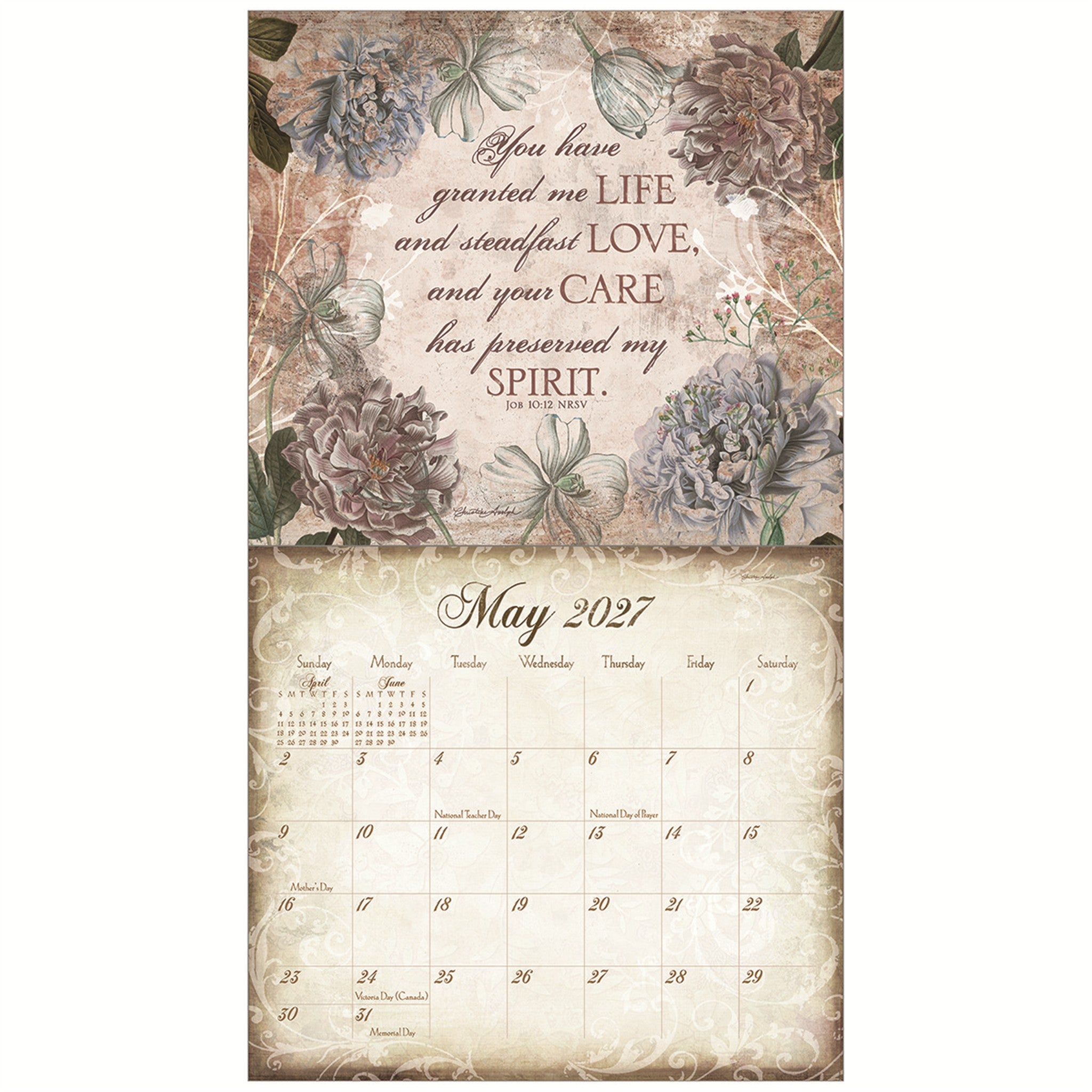 Walk by Faith Special Edition 2027 Wall Calendar