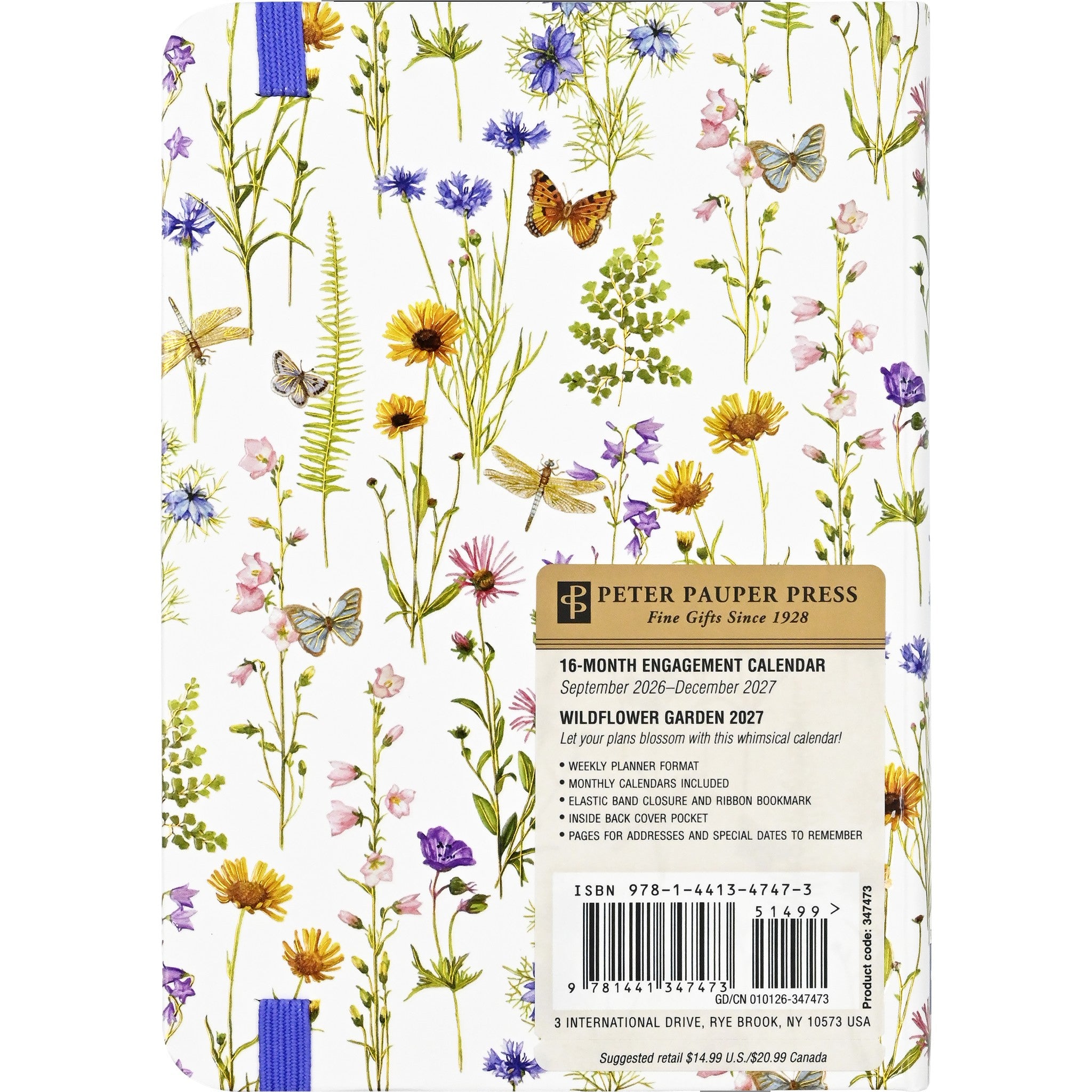 Wildflower Garden 2026-2027 Engagement Calendar - Online Only