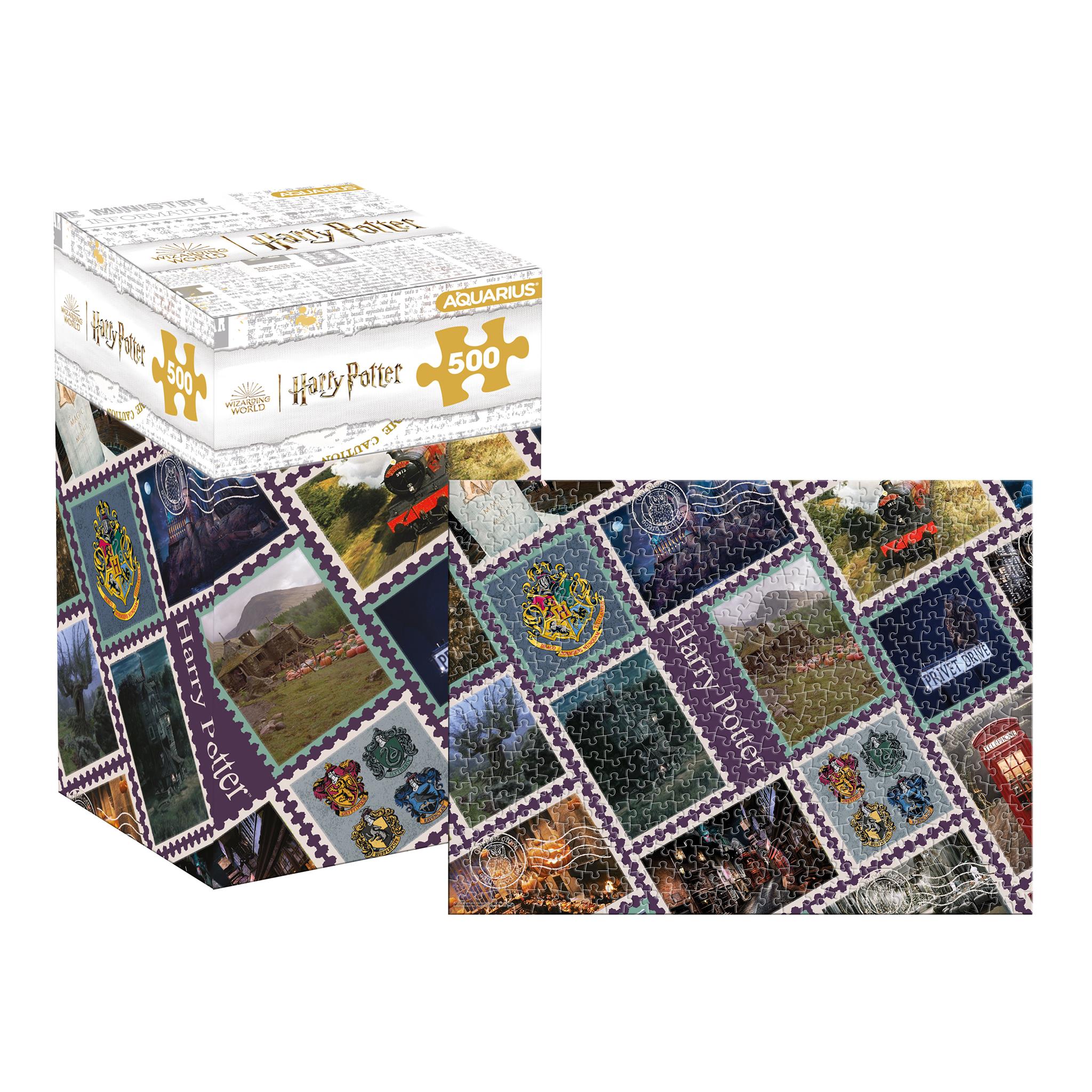 Harry Potter Travel Stamp 500 Piece Puzzle