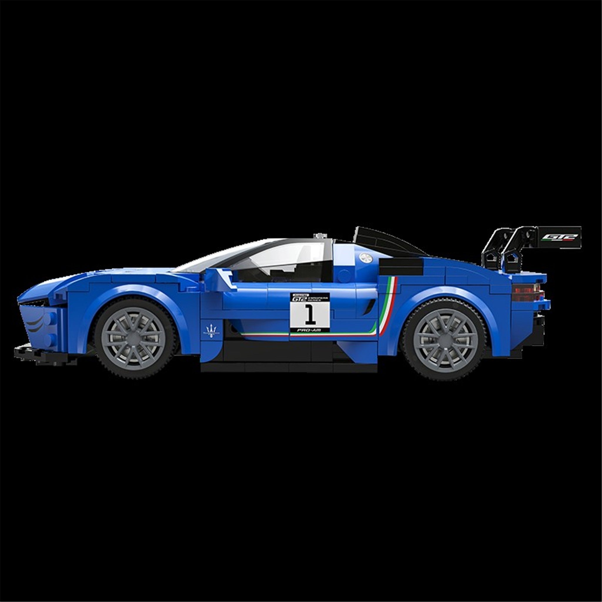 Blue 1:20 Maserati MC20 GT2 320 Pieces with Remote Control