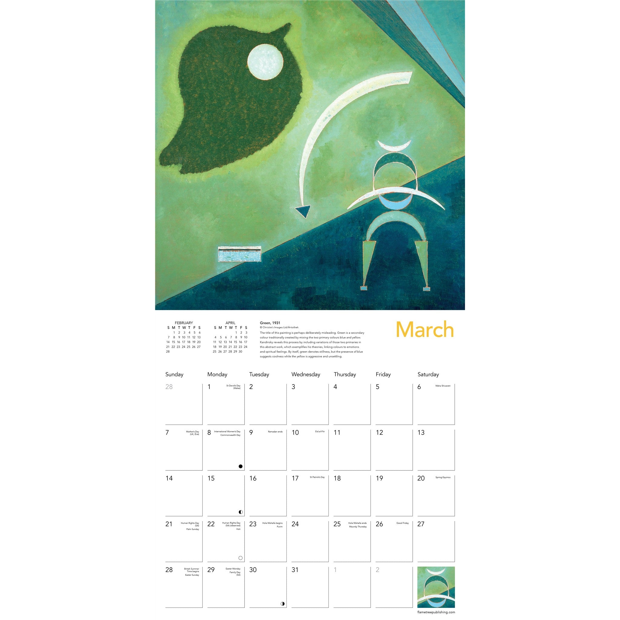 Wassily Kandinsky 2027 Wall Calendar
