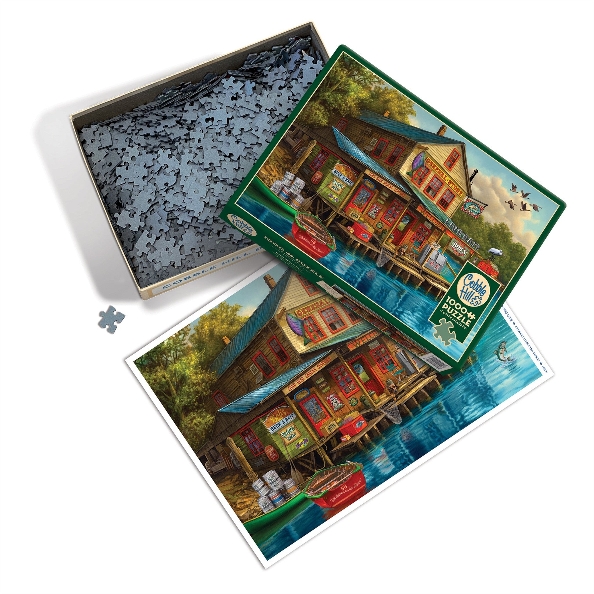 Bob's Beer & Bait 1000 Piece Puzzle