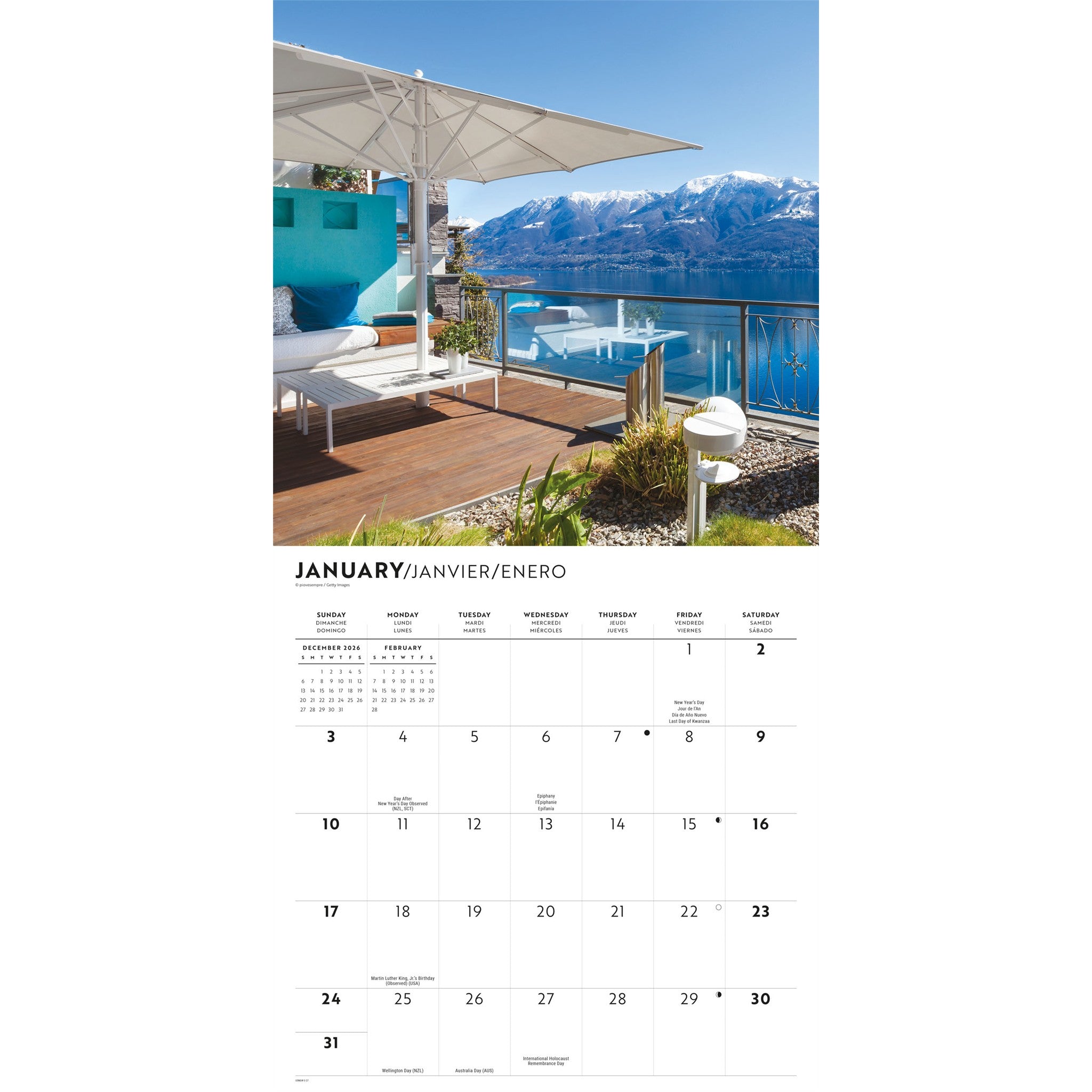 On the Porch 2027 Wall Calendar