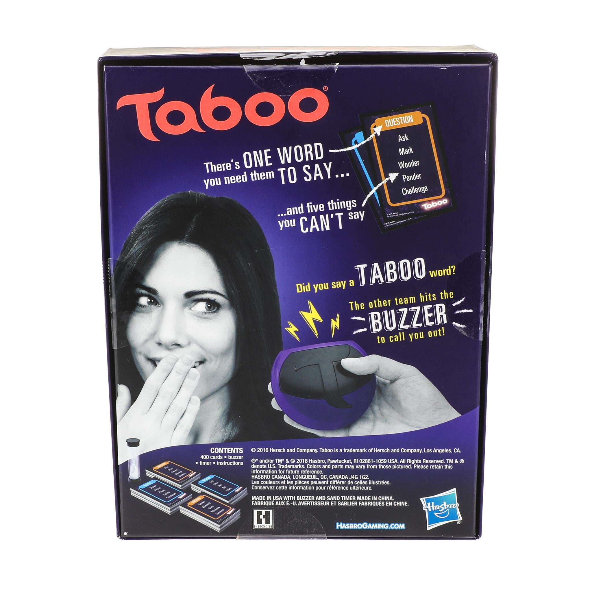 Taboo Party Game