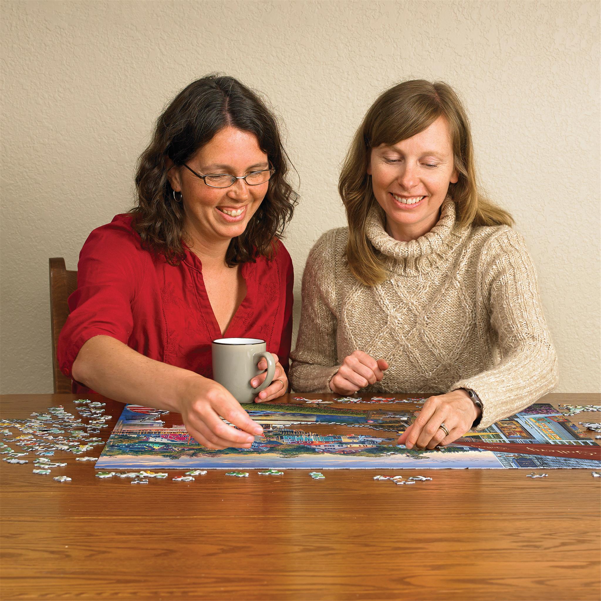 Harbor Gallery 1000 Piece Puzzle Cobble Hill