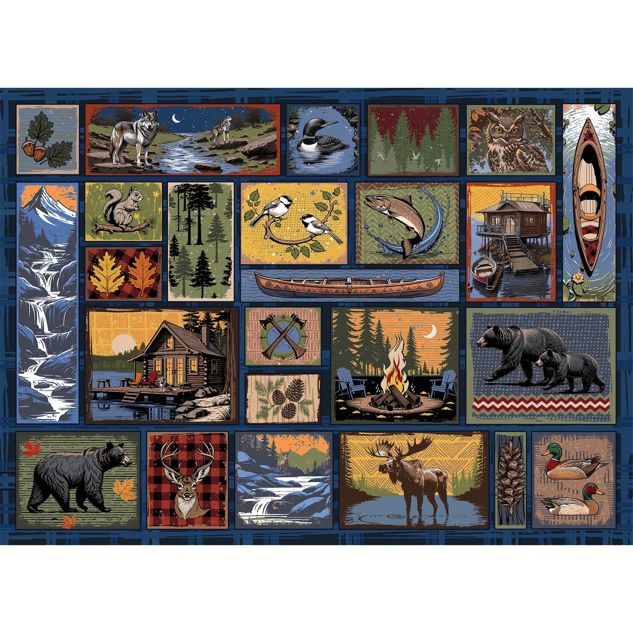 Woodcraft 1000 Piece Puzzle