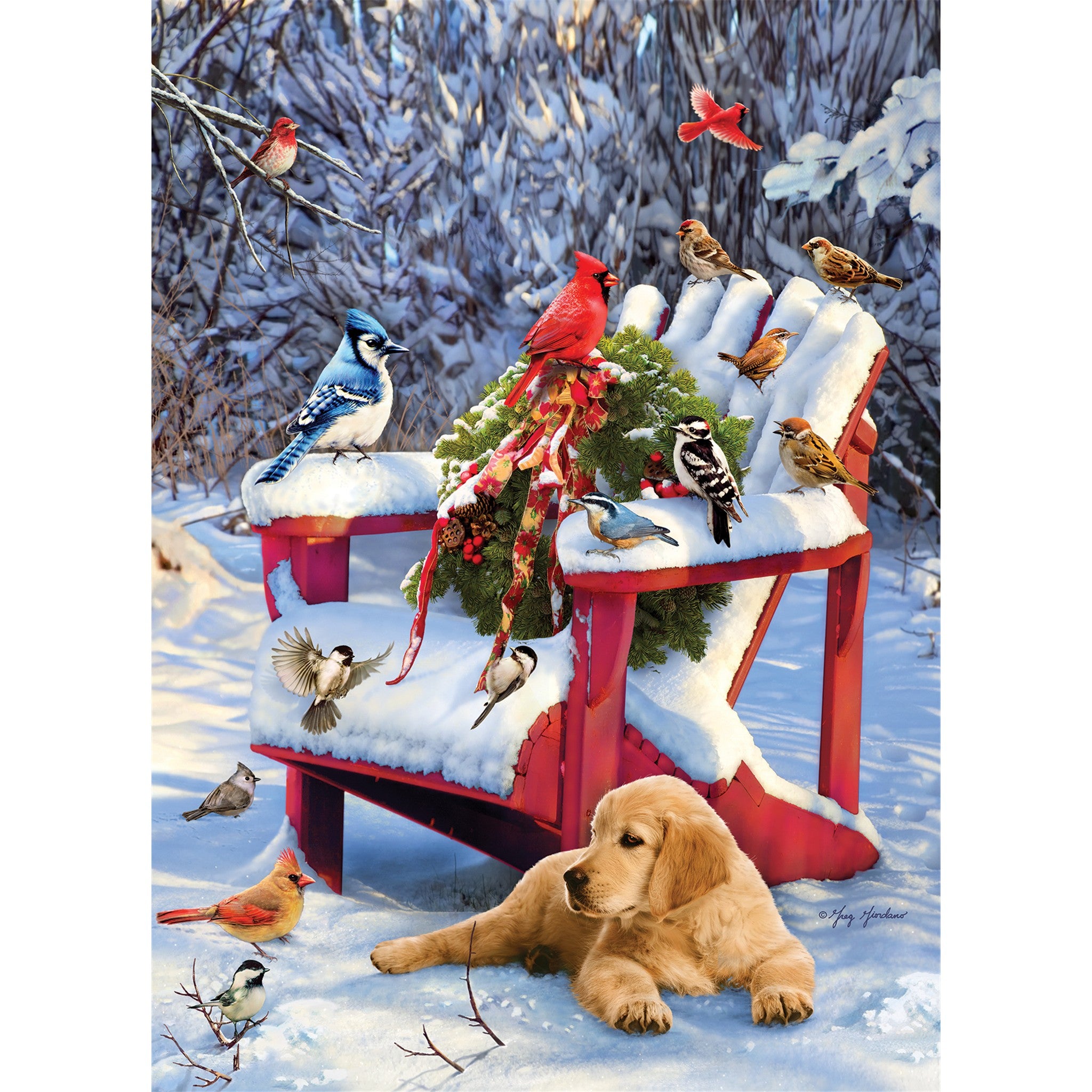 Warm Winter's Day 1000 Piece Puzzle