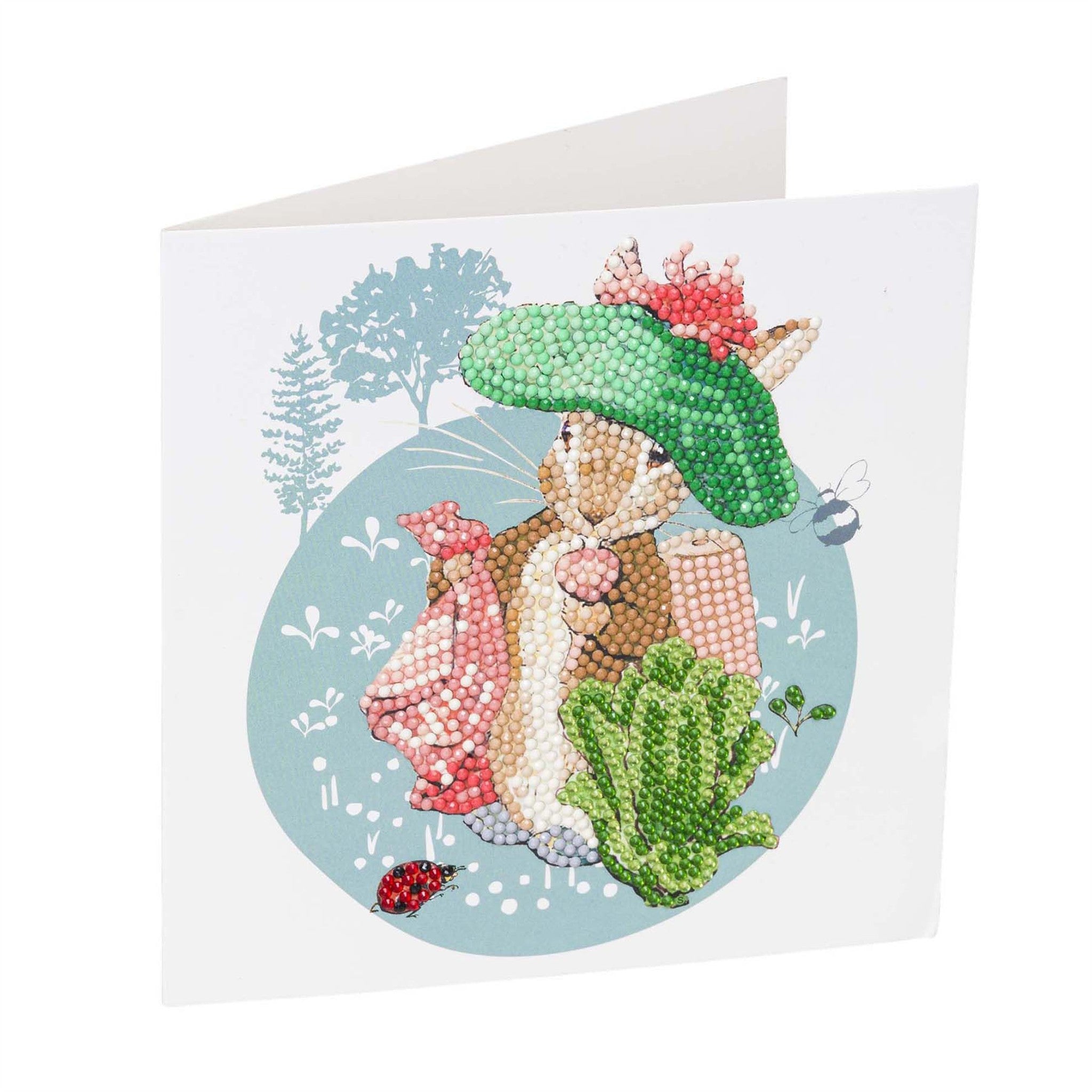 Crystal Art Card Kit: Benjamin Bunny - Online Only