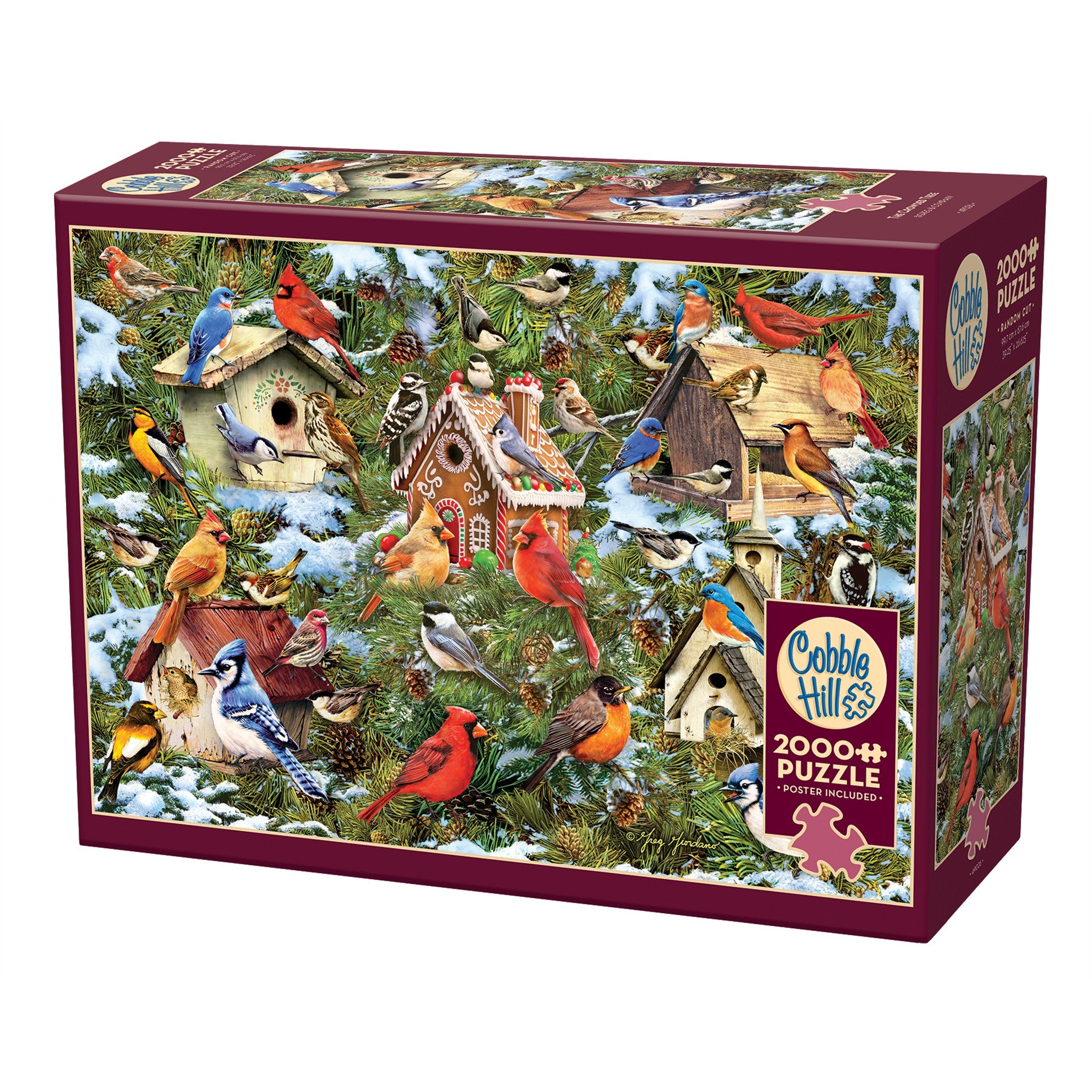 The Crowded Tree 2000 Piece Puzzle