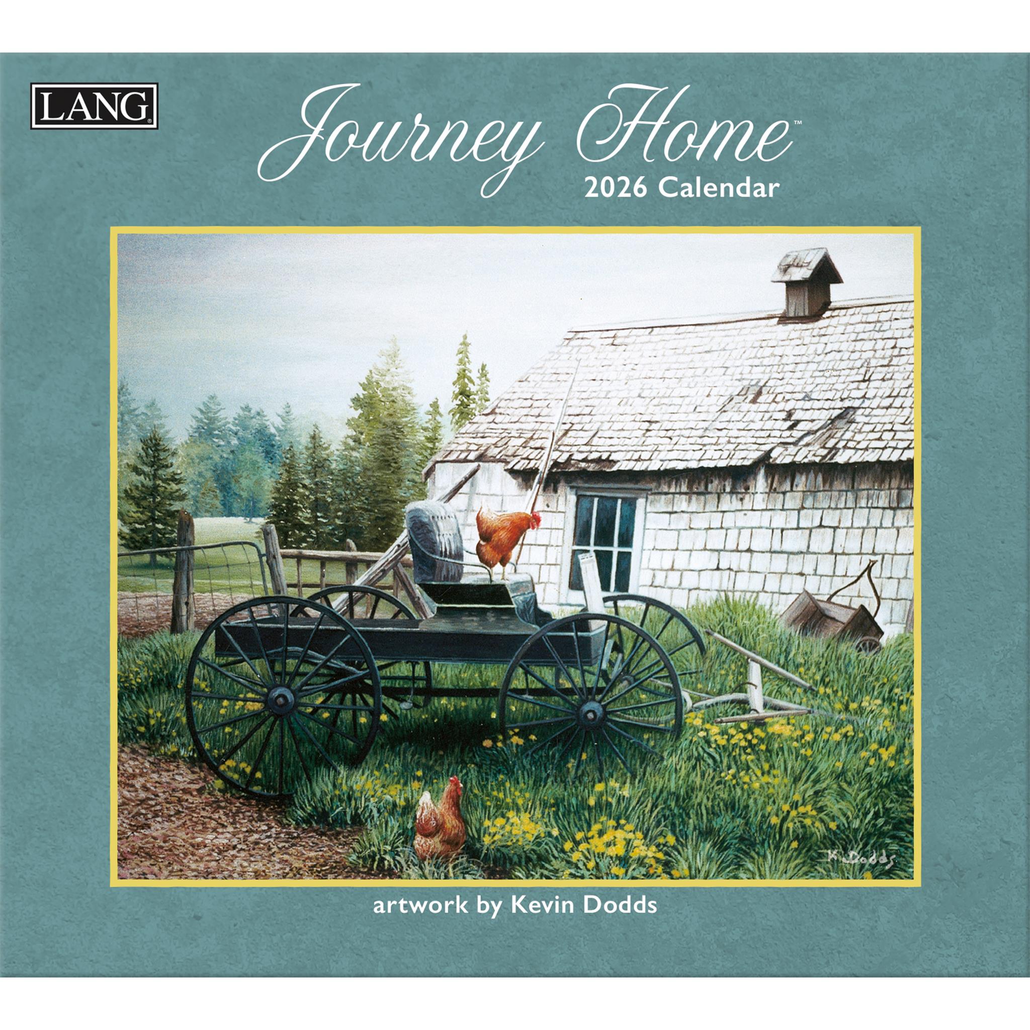Journey Home 2026 Deluxe Wall Calendar - Online Only