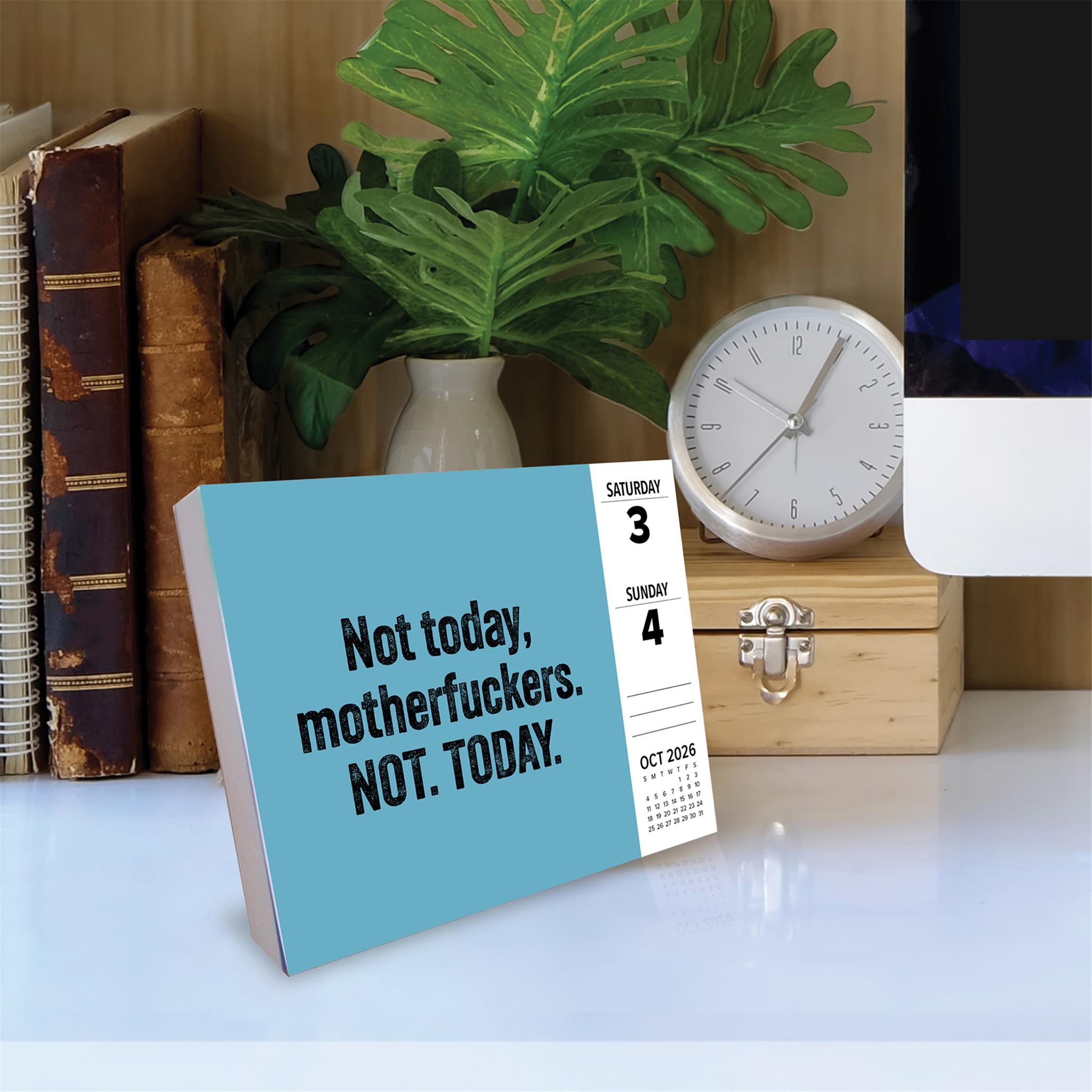 No Fucks Given 2026 Box Calendar - Online Only