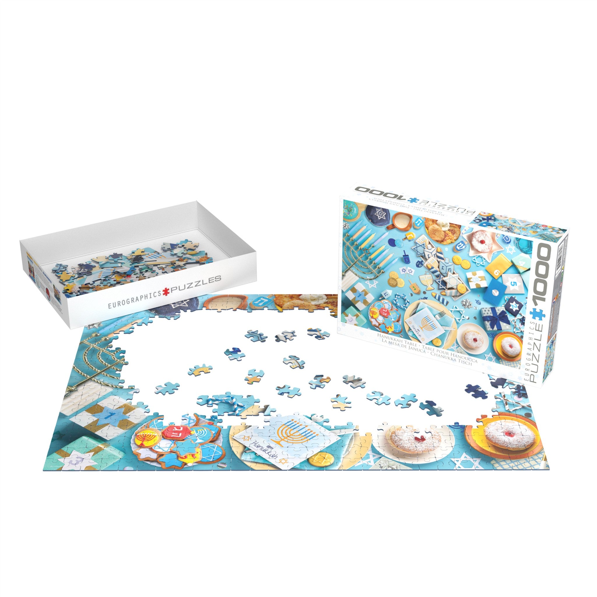 Hanukkah Table 1000 Piece Puzzle
