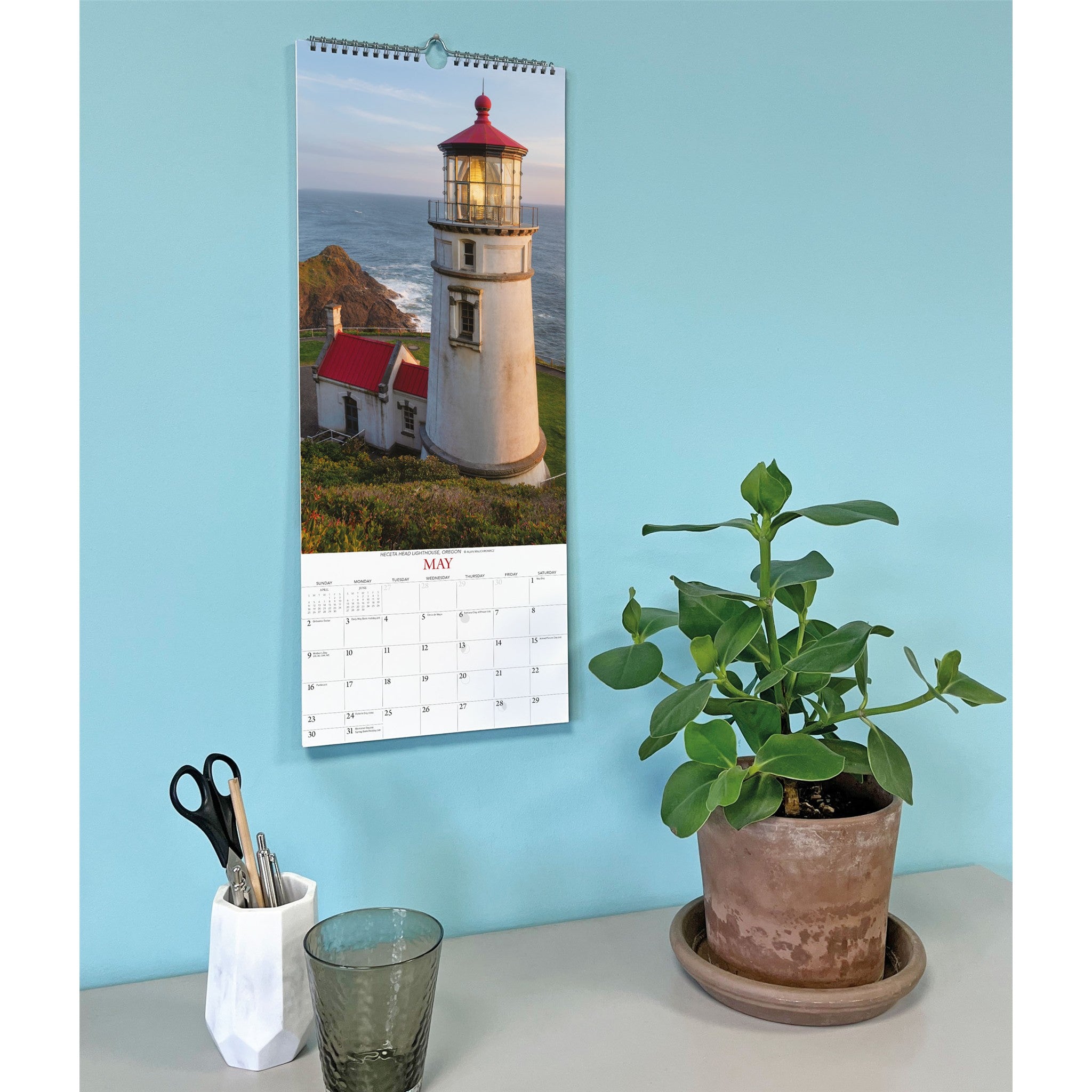 Lighthouses 2027 Poster Calendar