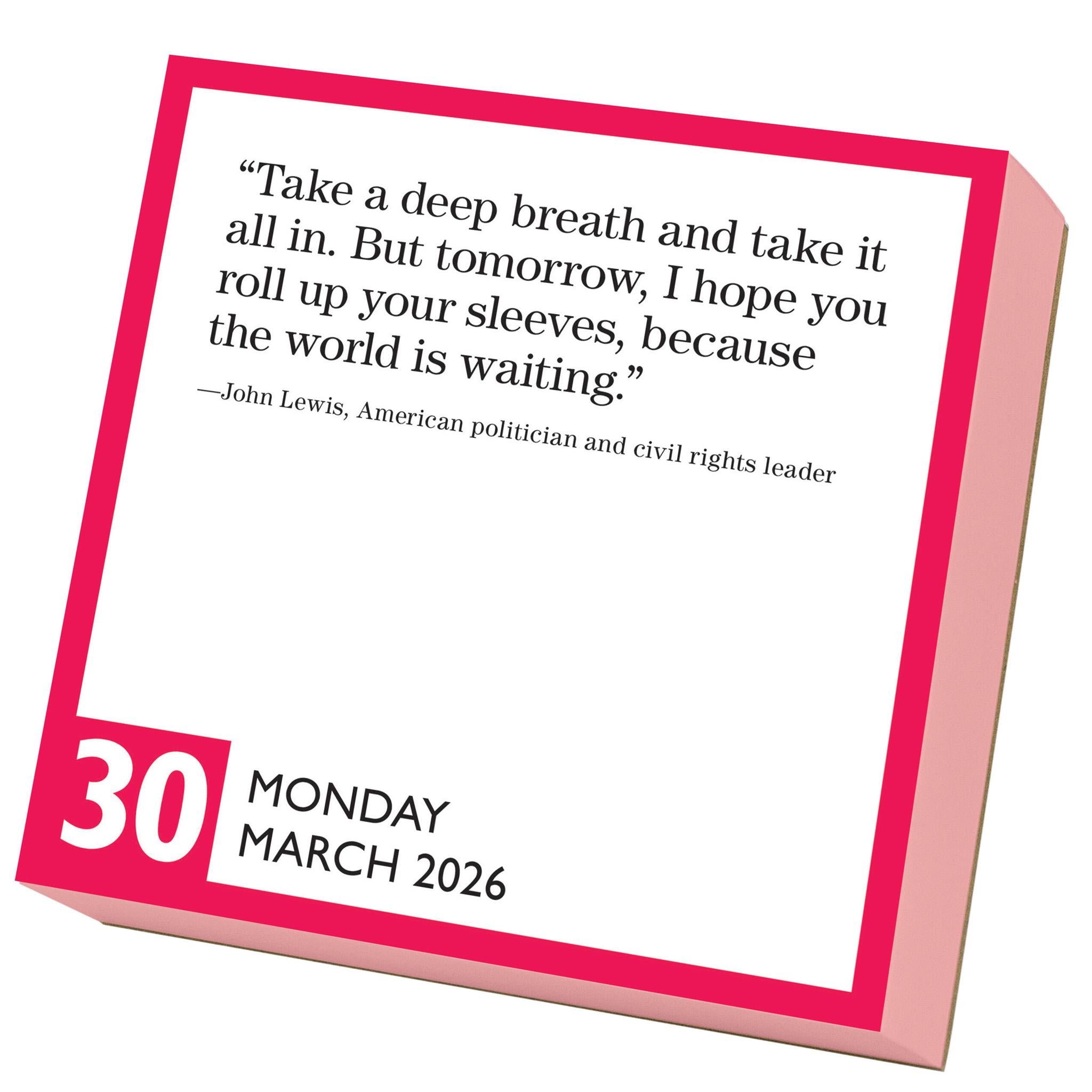 Keep Calm And Carry On 2026 Box Calendar
