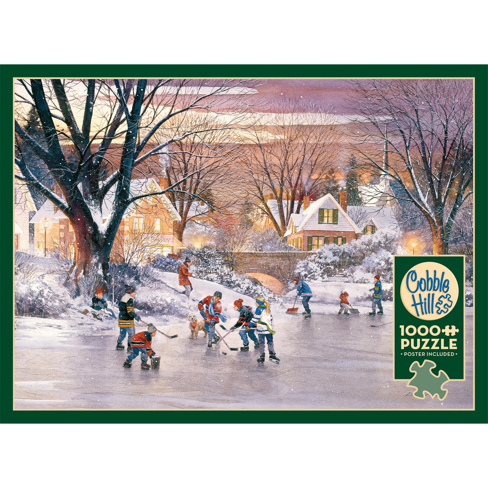 Hometown Hockey Exclusive 1000 Piece Puzzle Cobble Hill